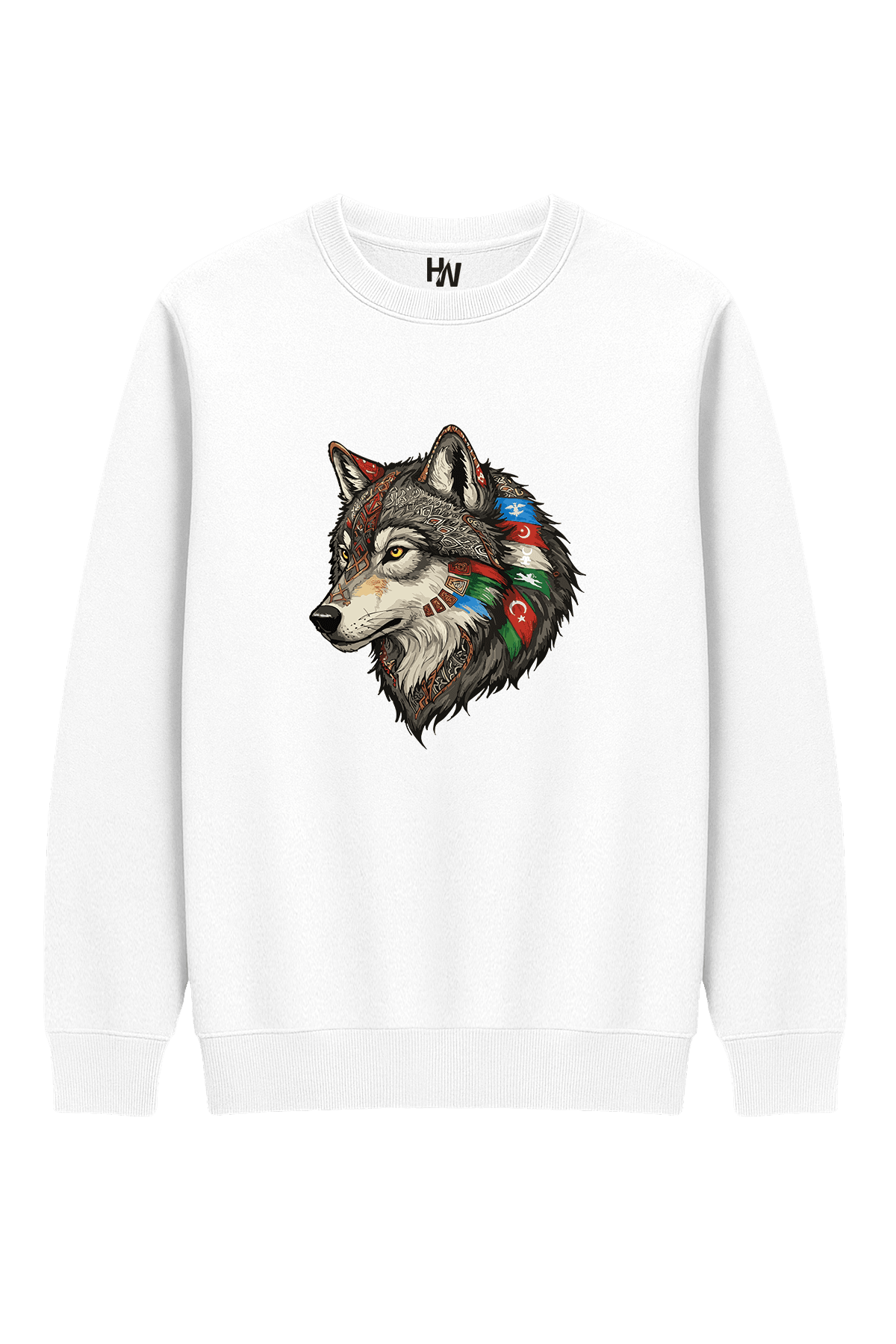 Kurt V2 Baskılı Sweatshirt