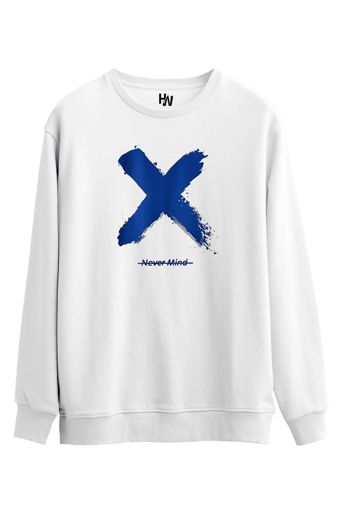 X Baskılı Sweatshirt