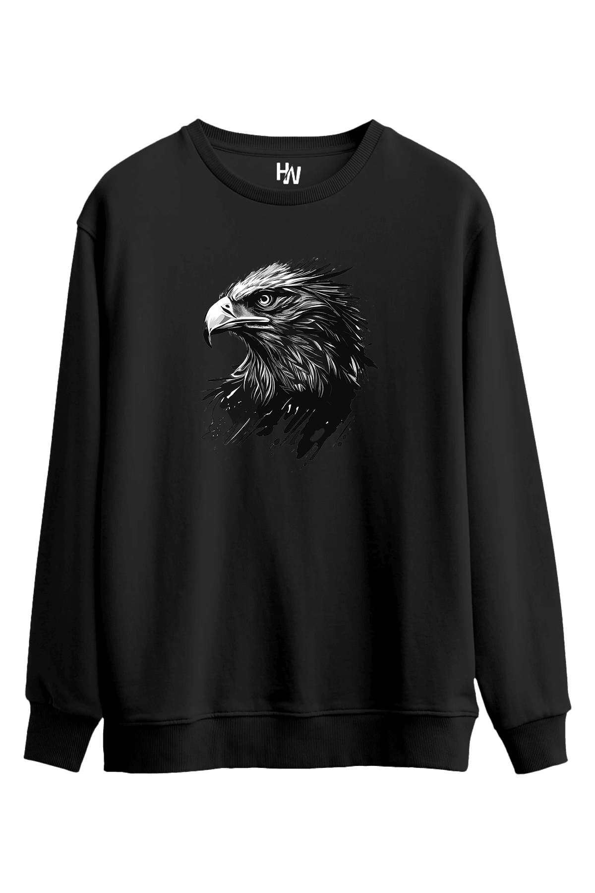 Kartal Baskılı Sweatshirt