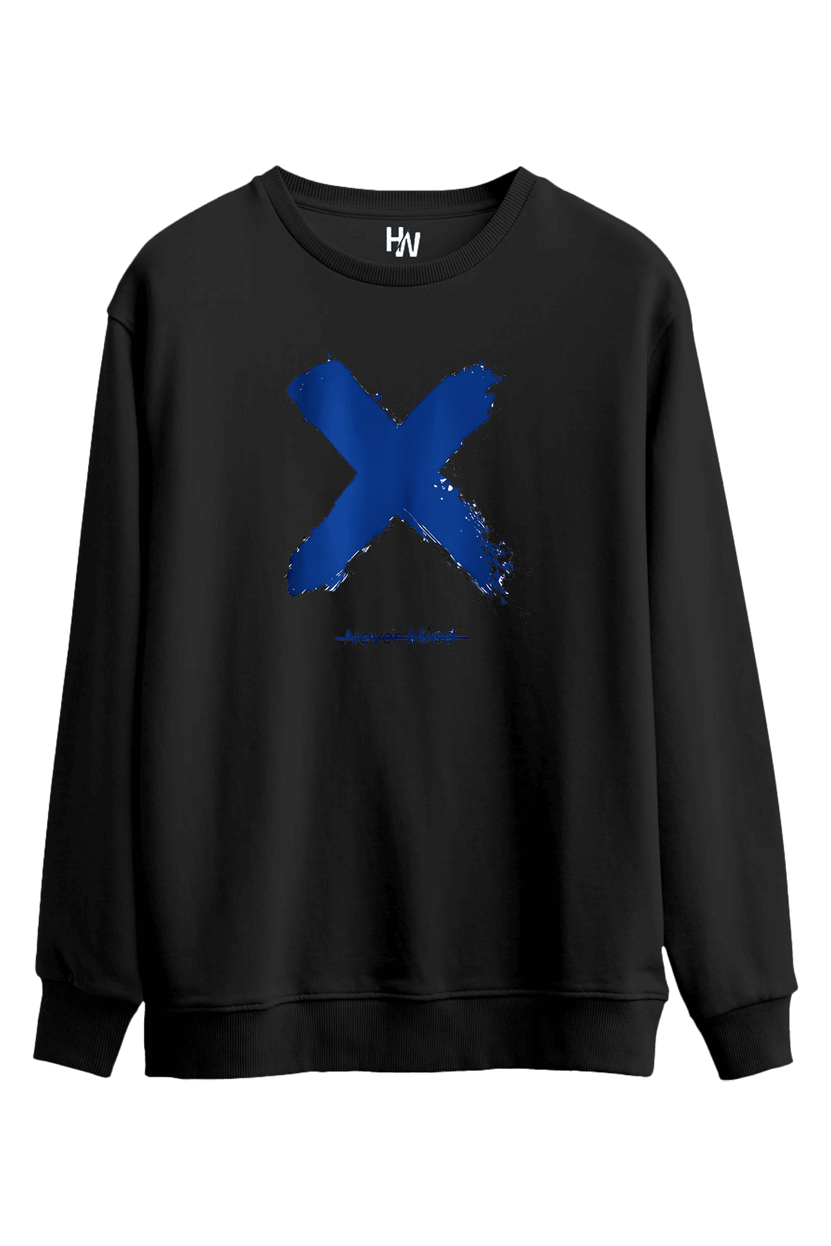 X Baskılı Sweatshirt