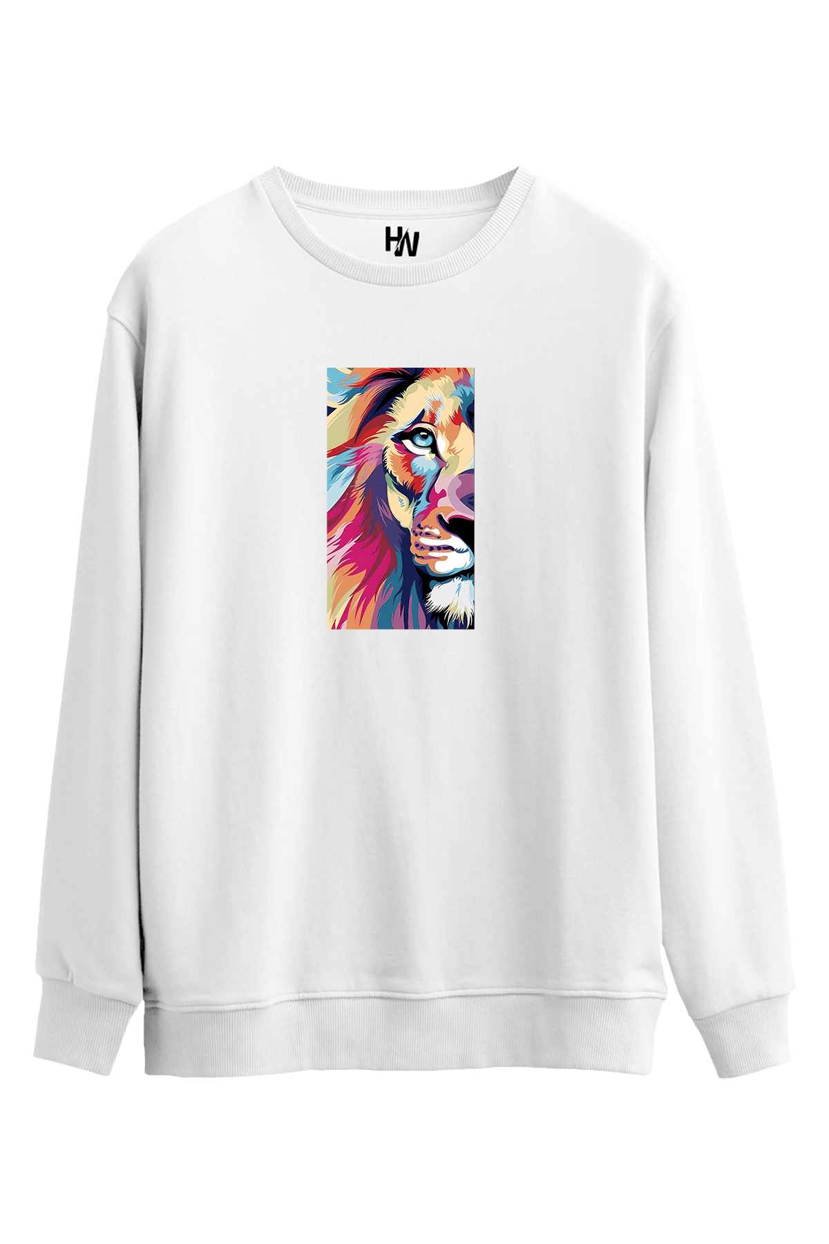 Aslan Baskılı Sweatshirt