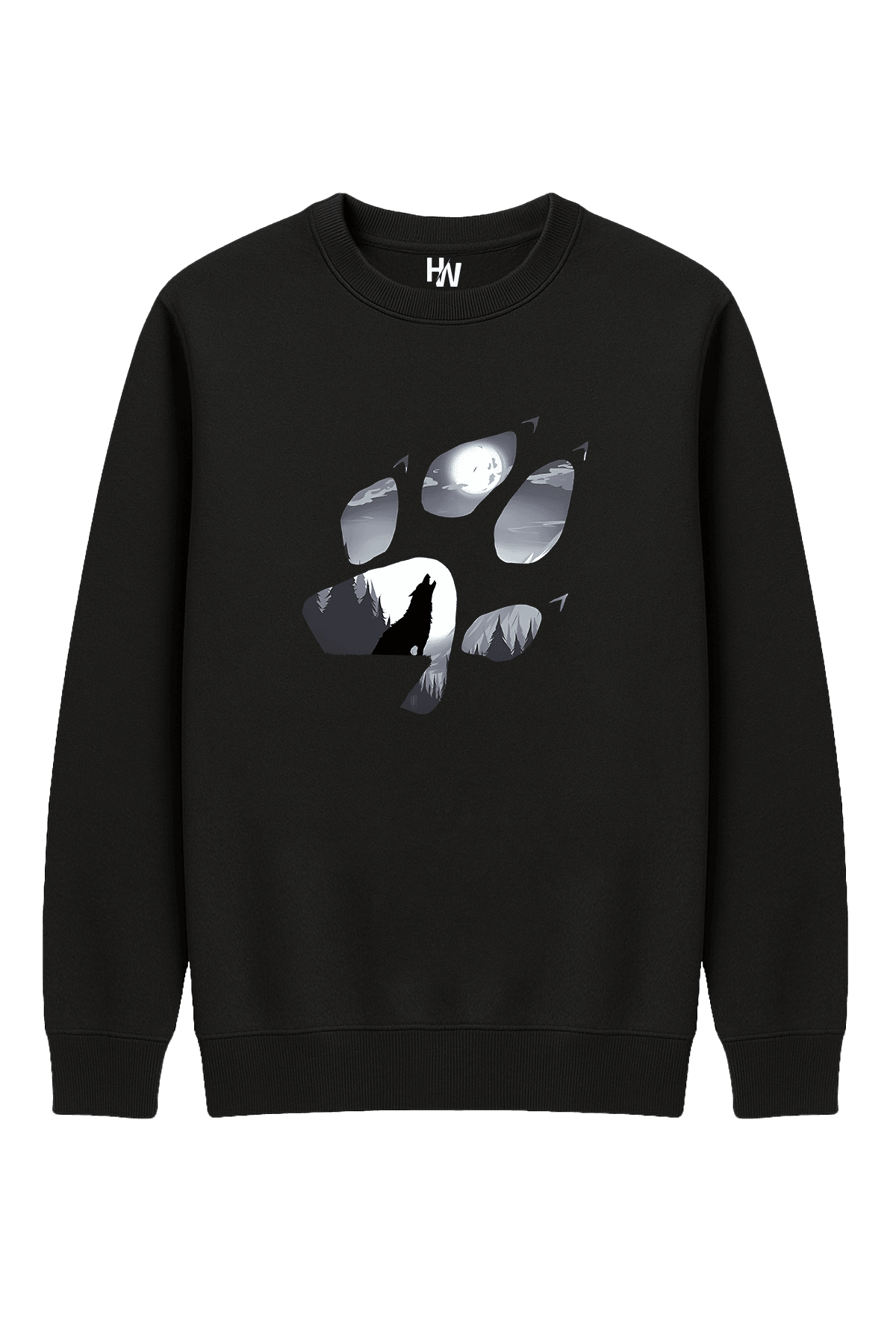 Pençe Baskılı Sweatshirt