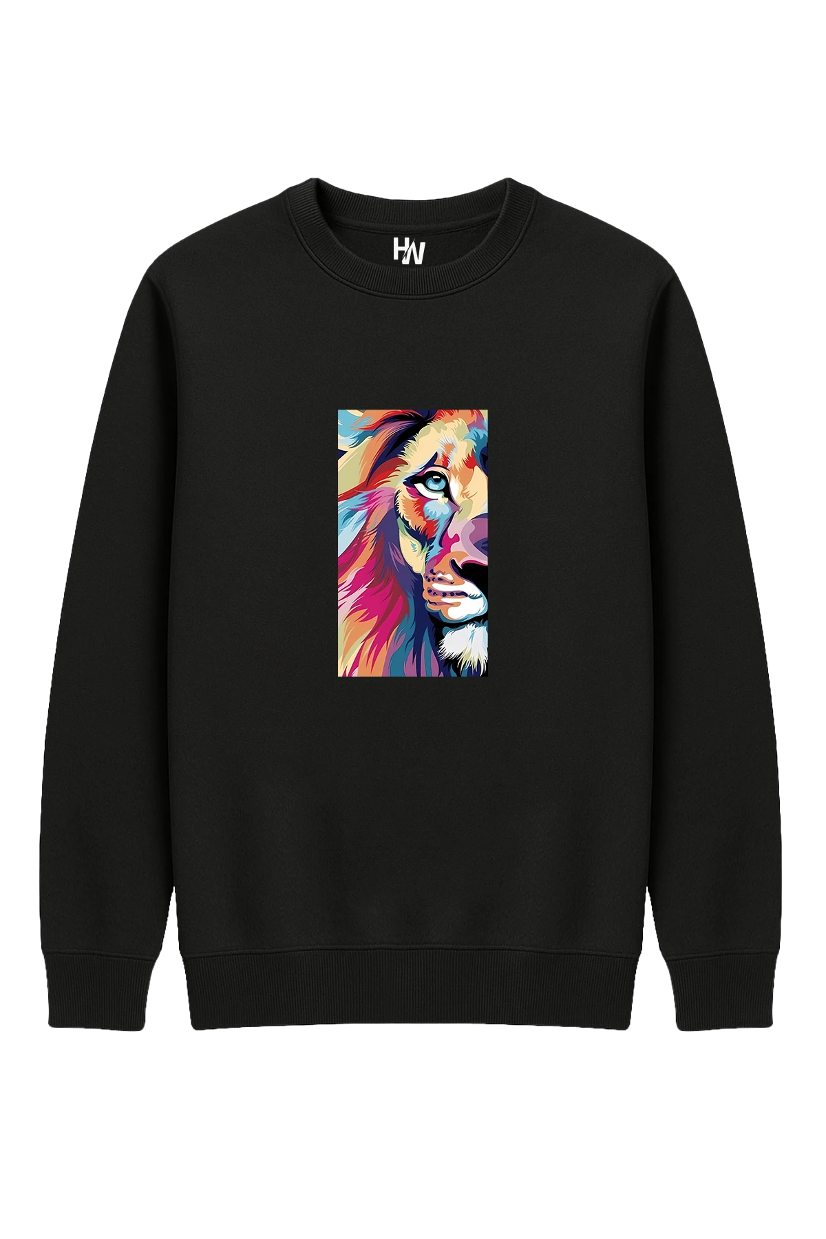 Aslan Baskılı Sweatshirt