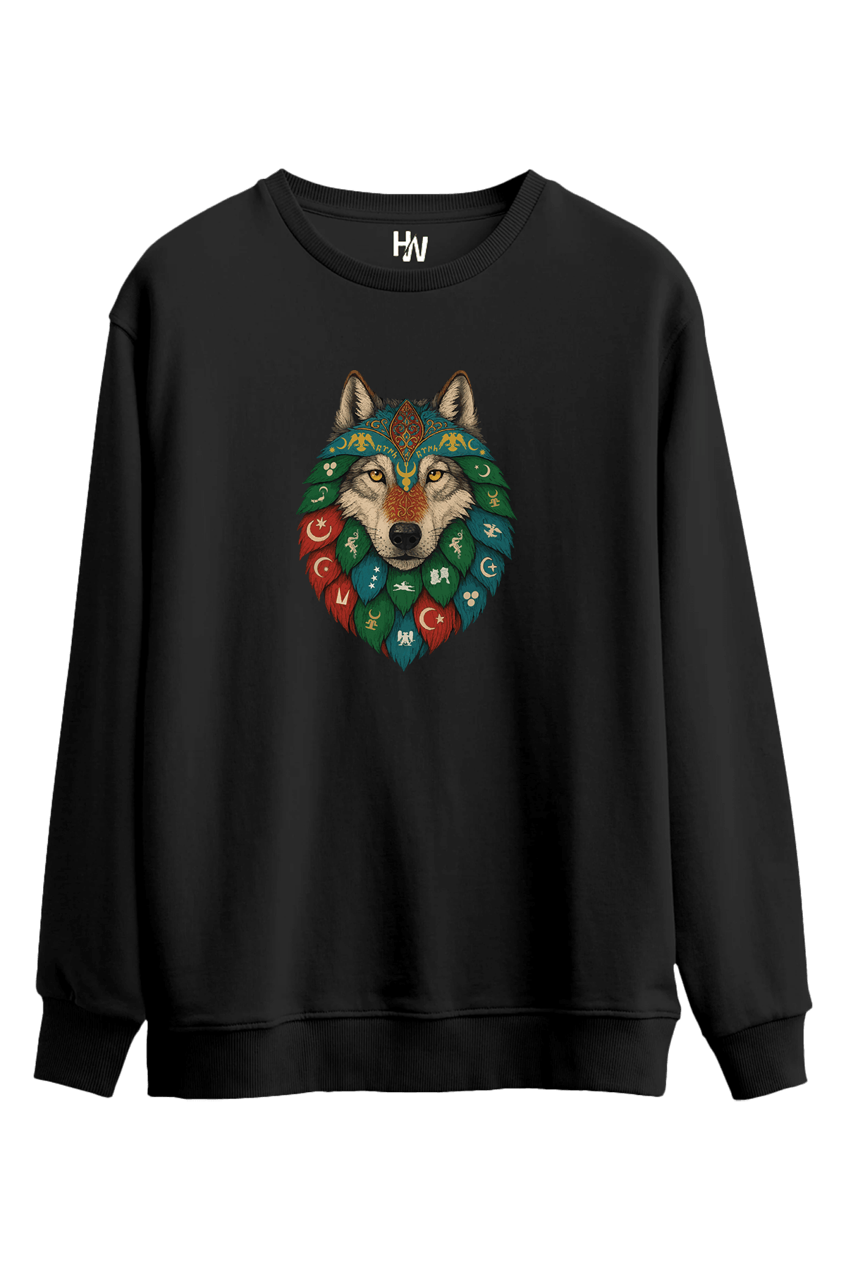 Kurt V3 Baskılı Sweatshirt