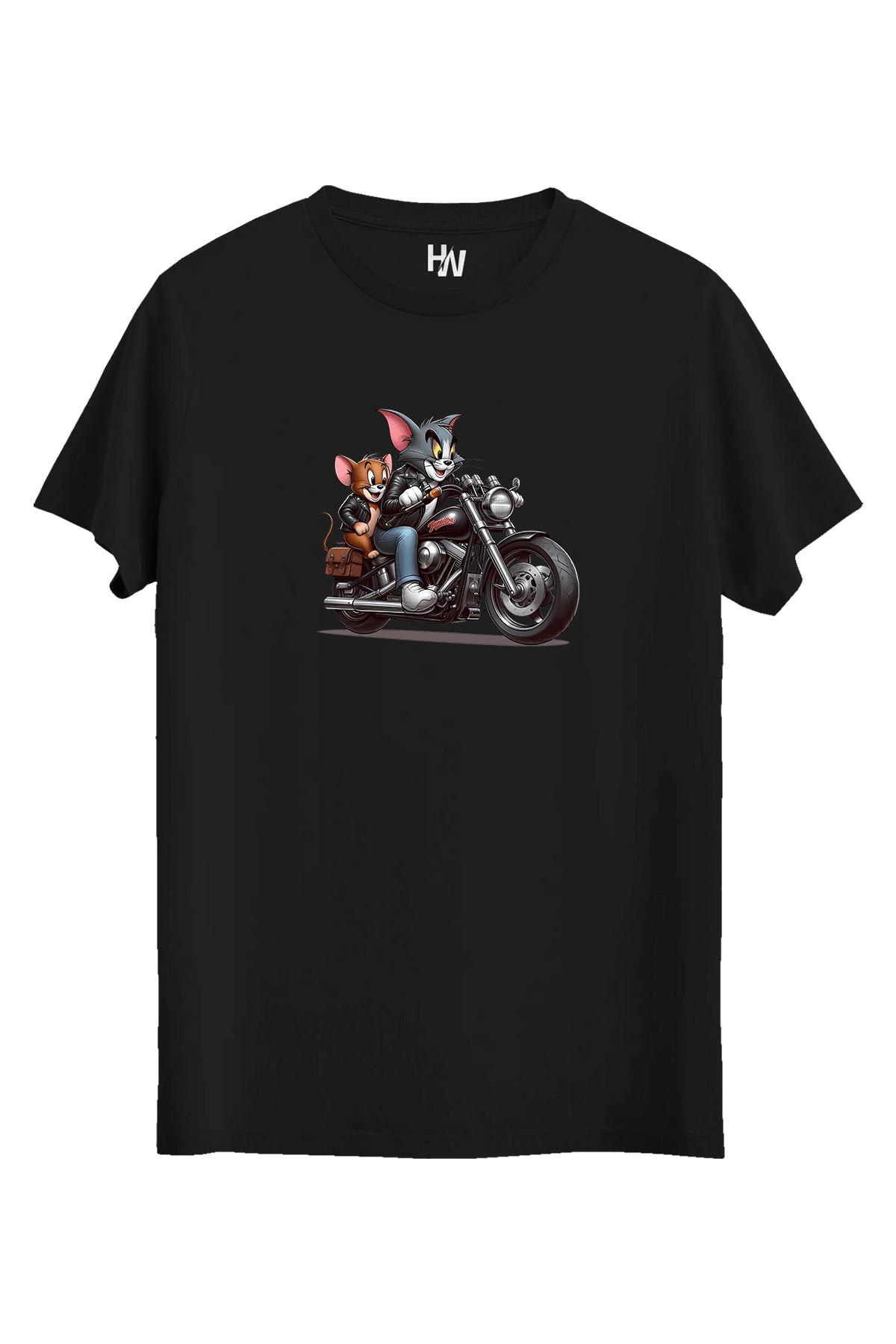 Tom ve Jerry Baskılı Tişört