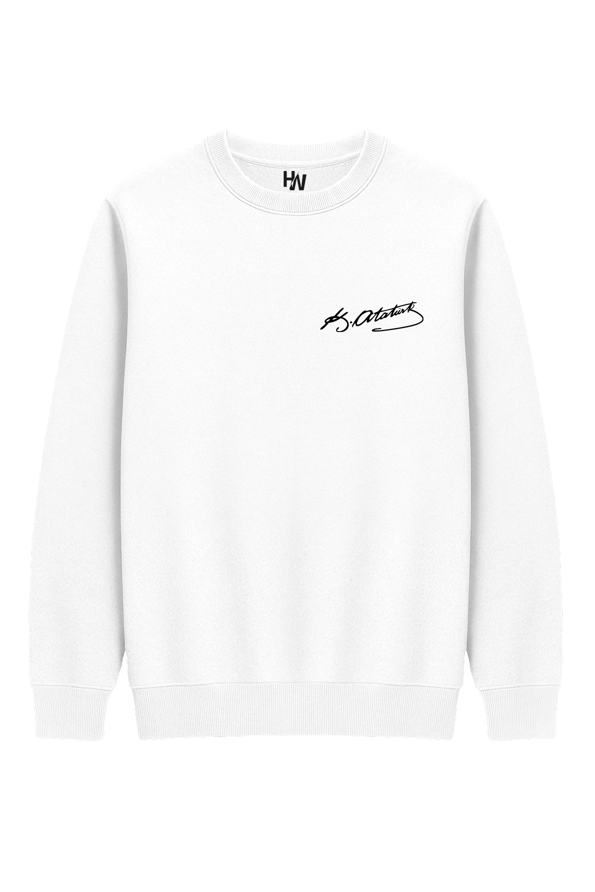Atatürk İmza Baskılı Sweatshirt