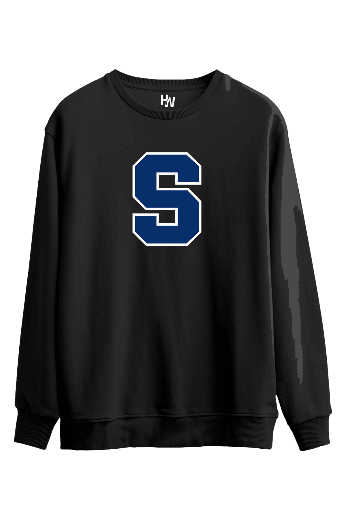 S Baskılı Sweatshirt