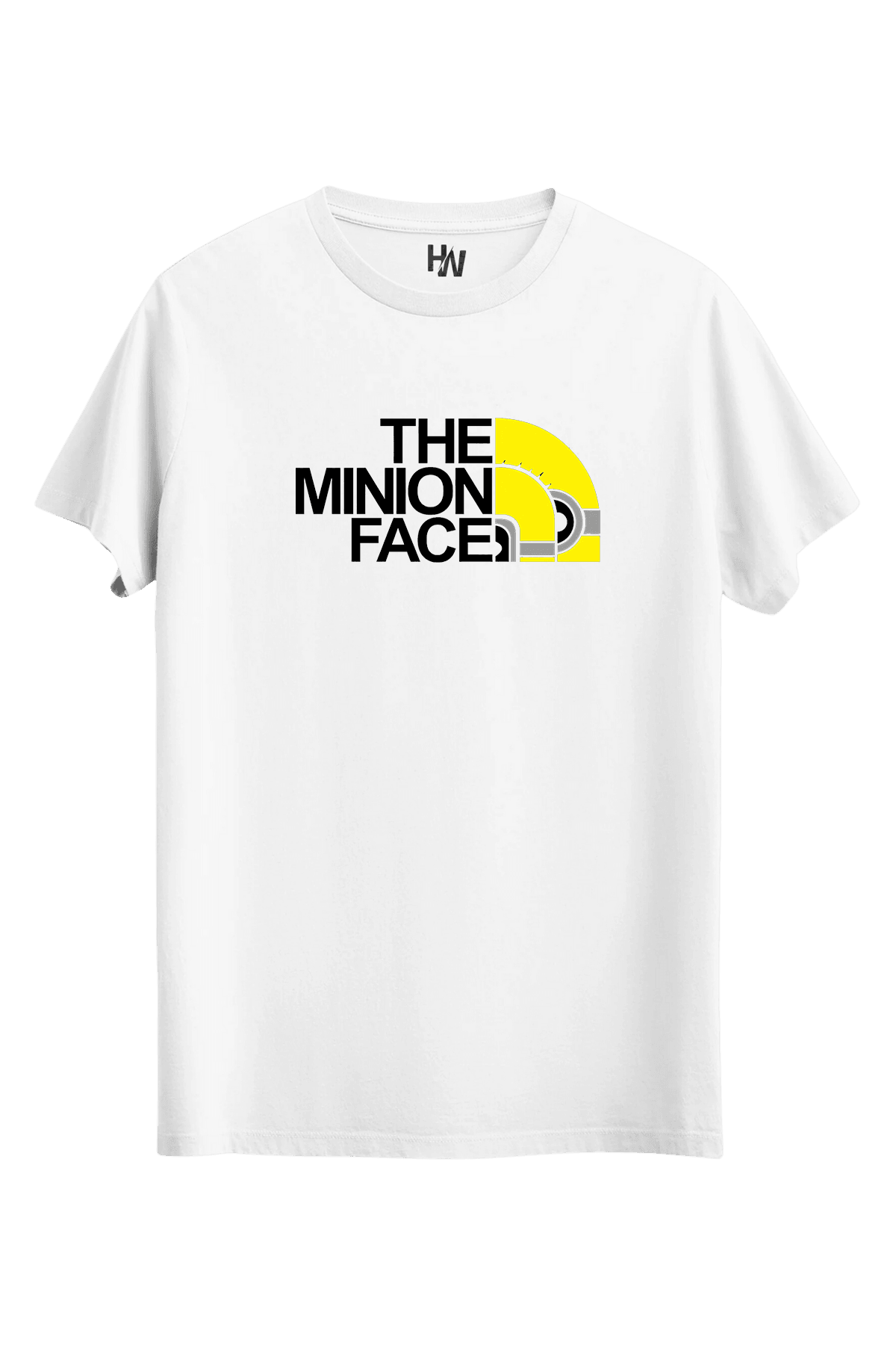 The Minion Face Baskılı Tişört