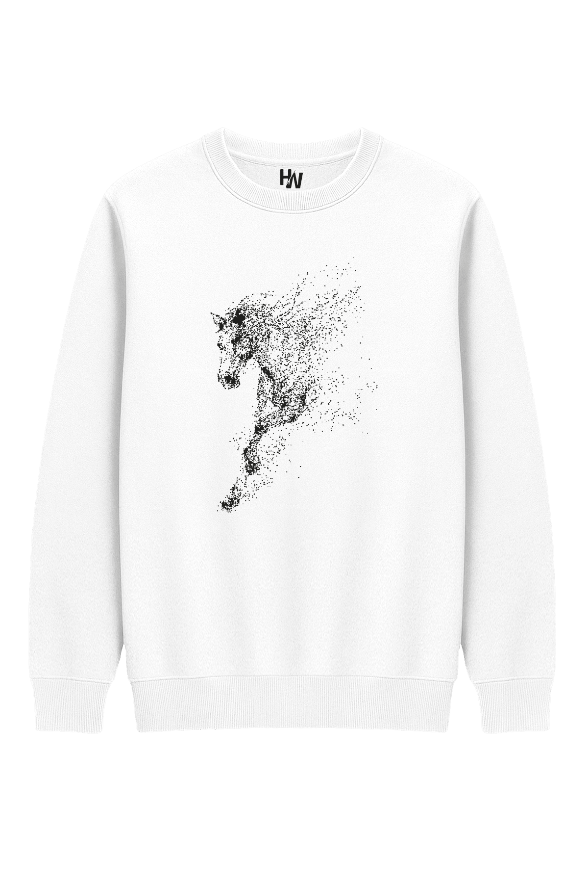 Horse Baskılı Sweatshirt