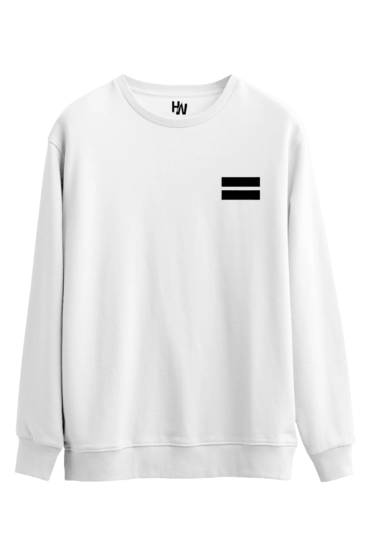 Equal Baskılı Sweatshirt