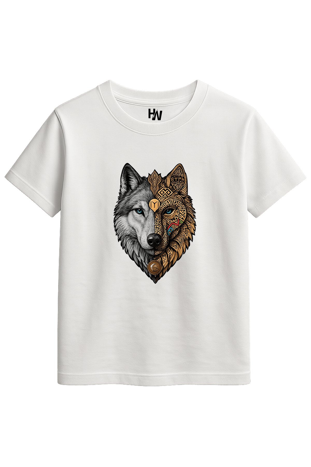 Kurt V7 Baskılı Çocuk Tişört