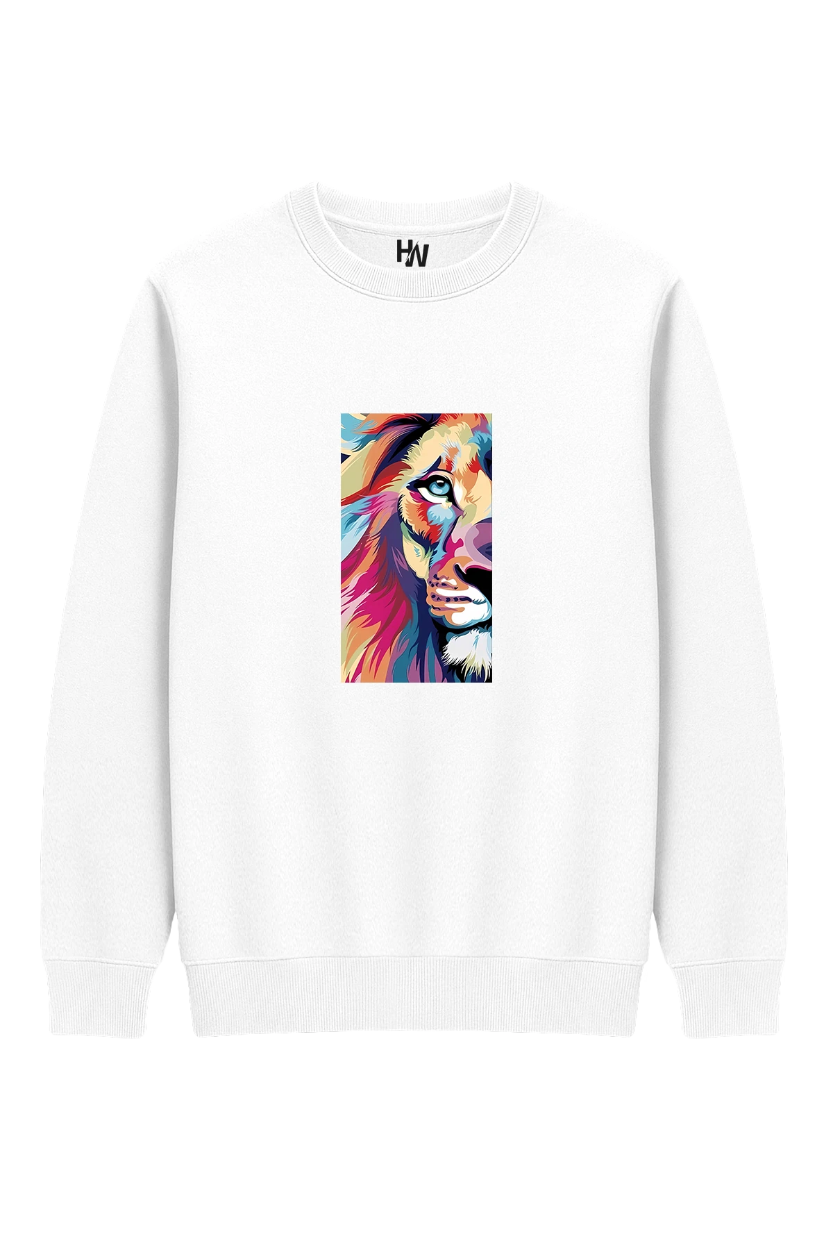 Aslan Baskılı Sweatshirt