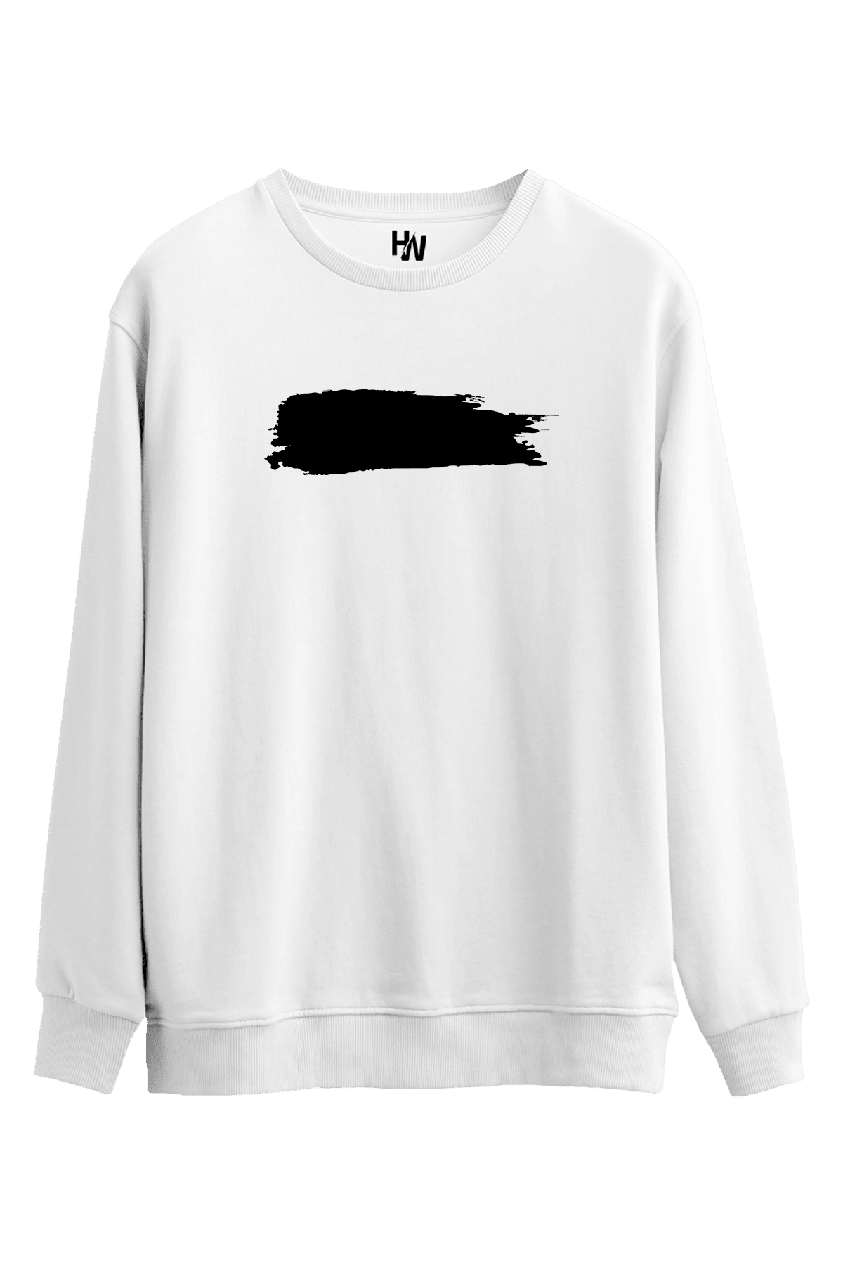 Brush Baskılı Sweatshirt