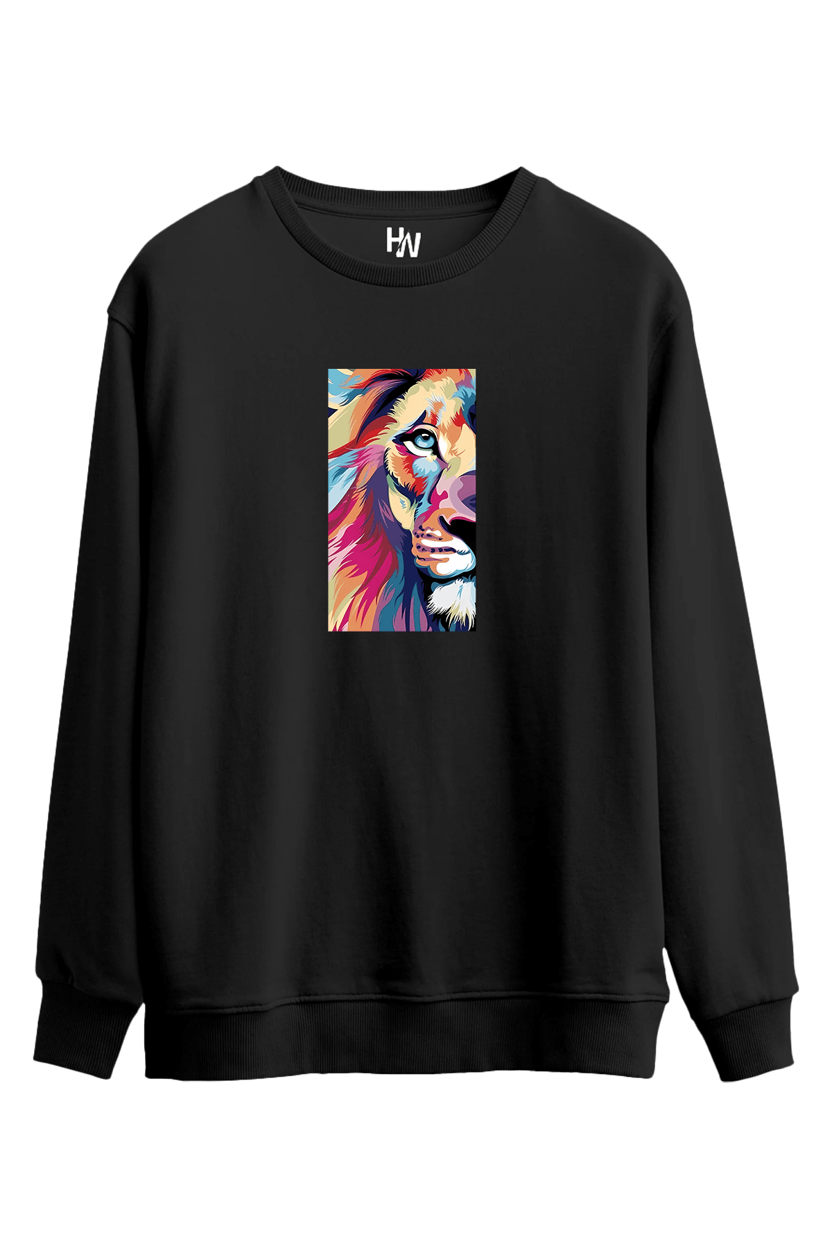 Aslan Baskılı Sweatshirt