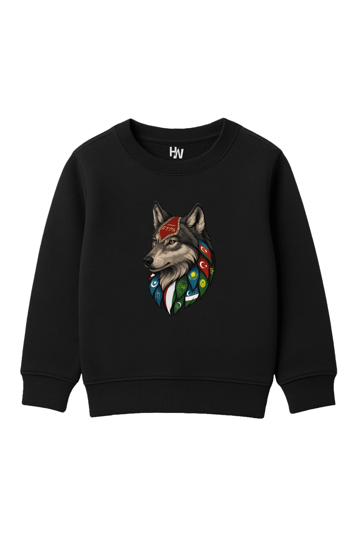 Kurt V6 Baskılı Çocuk Sweatshirt