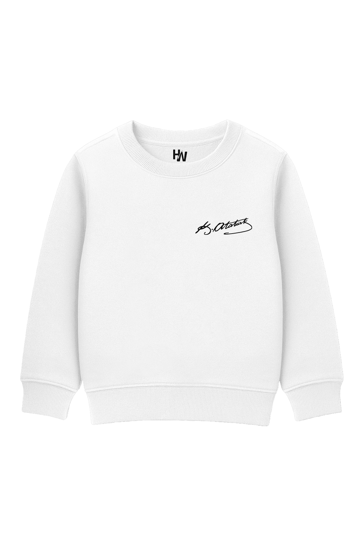 Atatürk İmza Baskılı Çocuk Sweatshirt