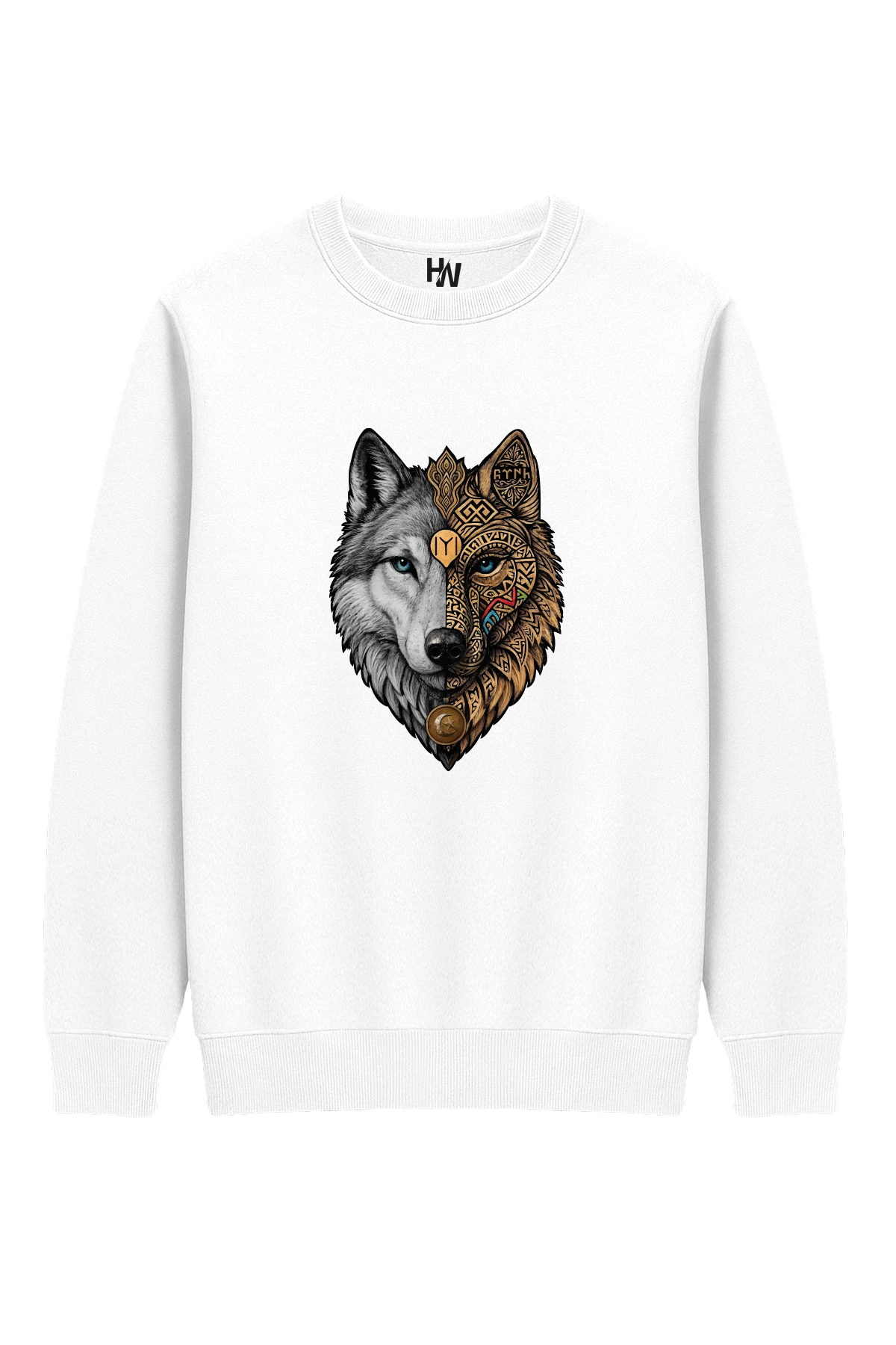 Kurt V7 Baskılı Sweatshirt
