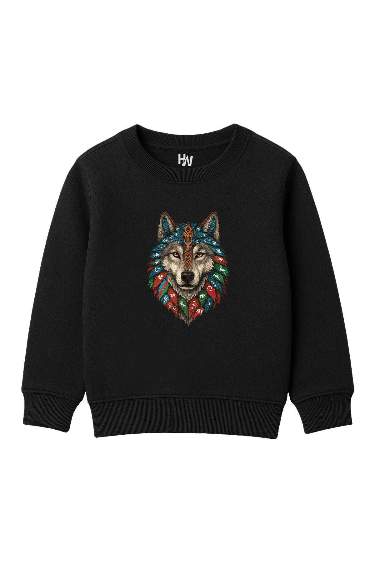 Kurt V4 Baskılı Çocuk Sweatshirt
