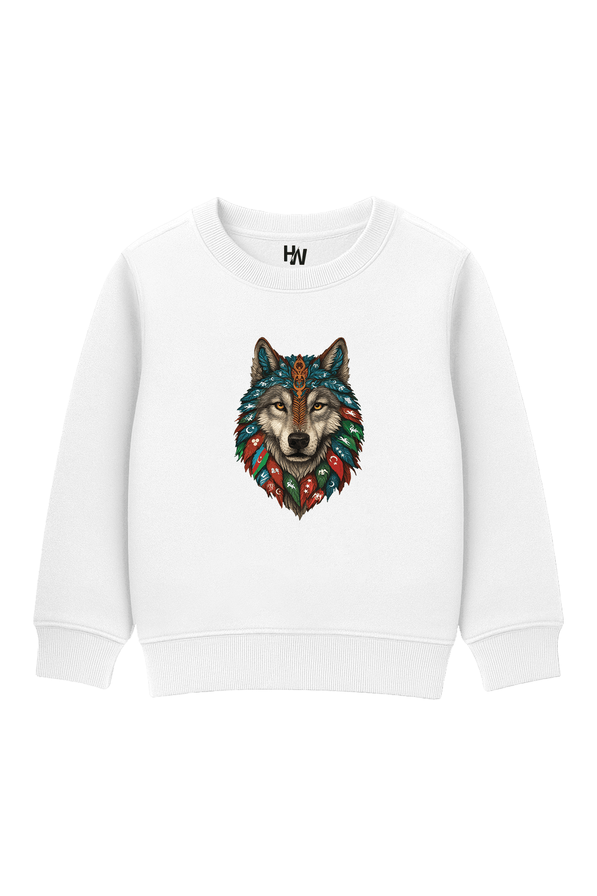 Kurt V4 Baskılı Çocuk Sweatshirt