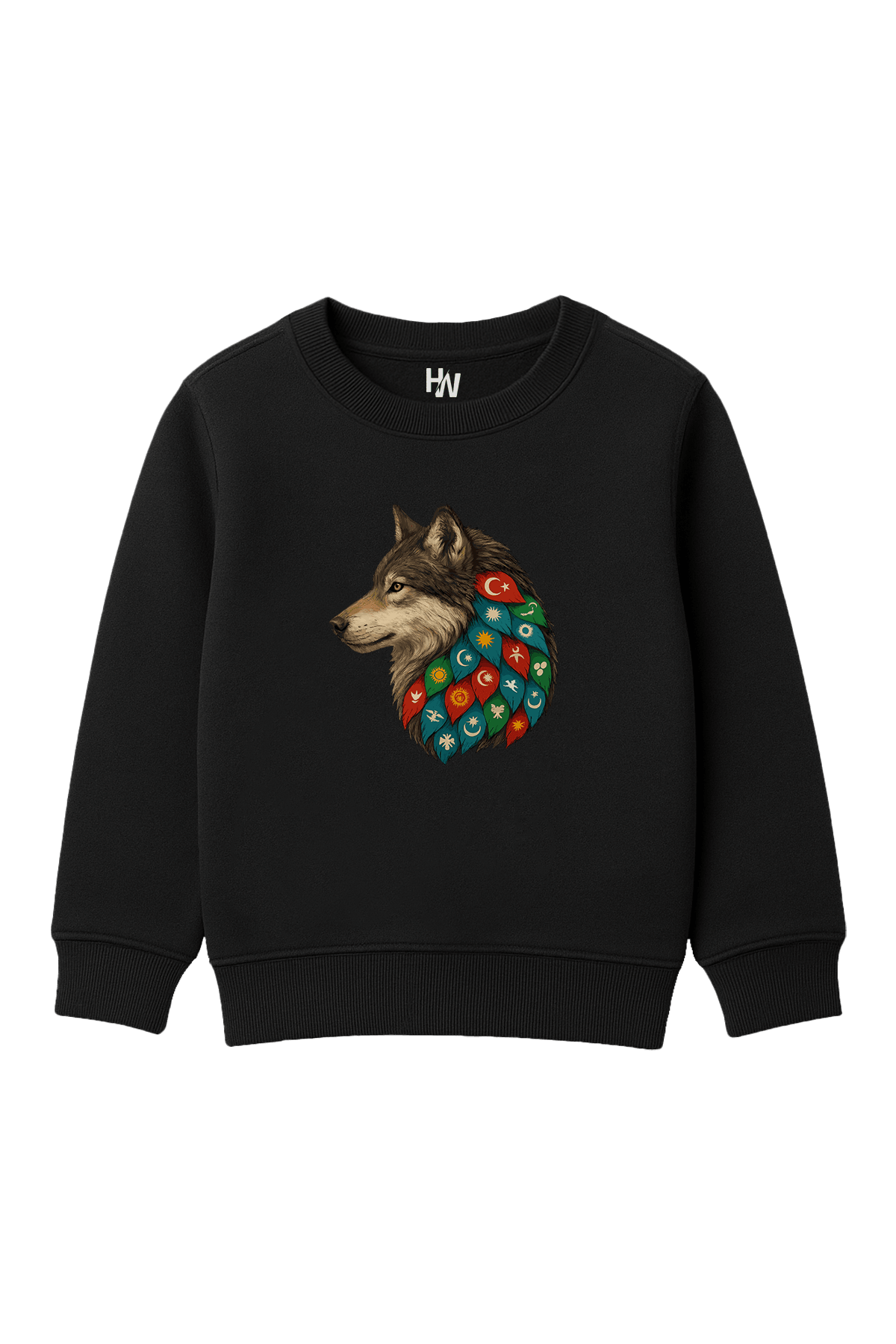 Kurt V3 Baskılı Çocuk Sweatshirt