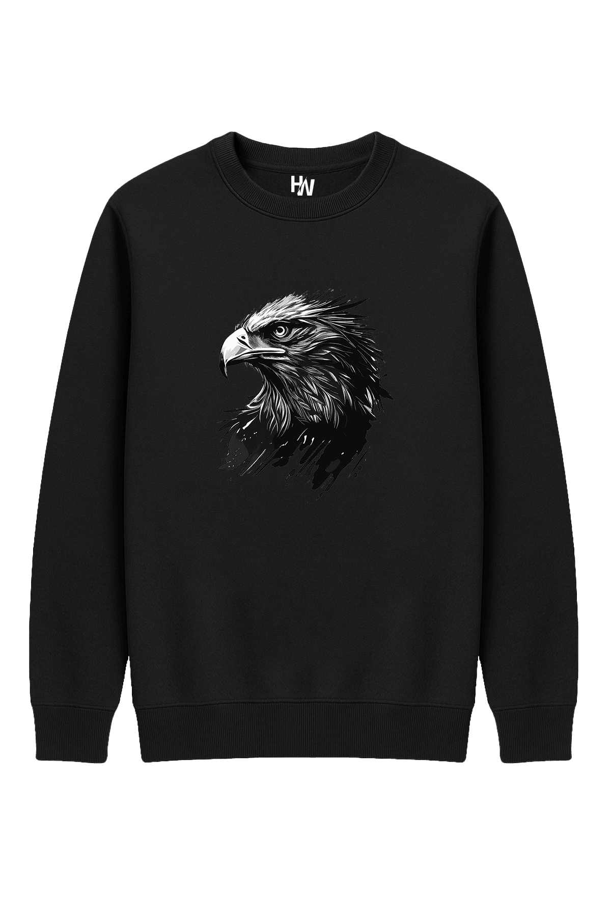 Kartal Baskılı Sweatshirt