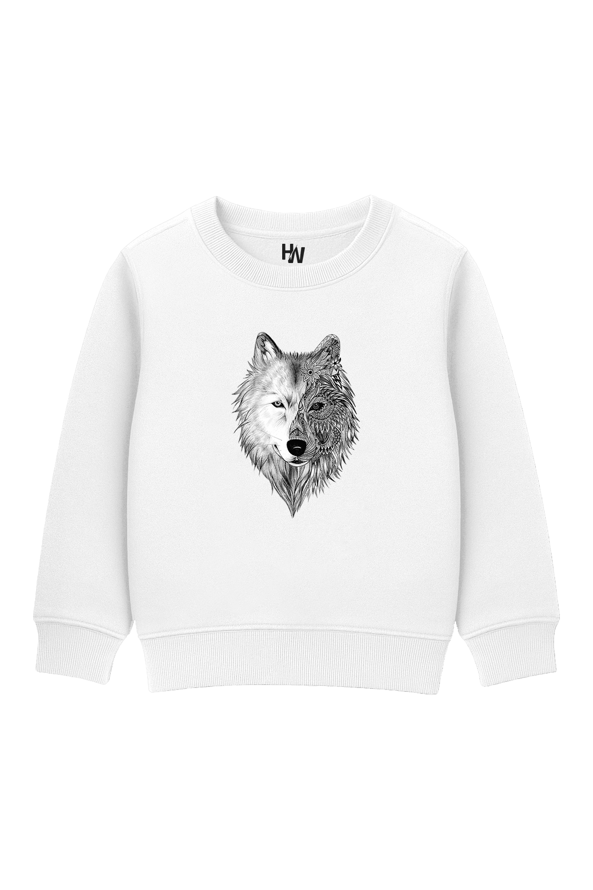 Kurt Baskılı Çocuk Sweatshirt