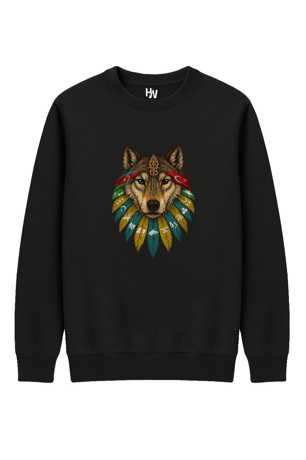 Kurt V5 Baskılı Sweatshirt