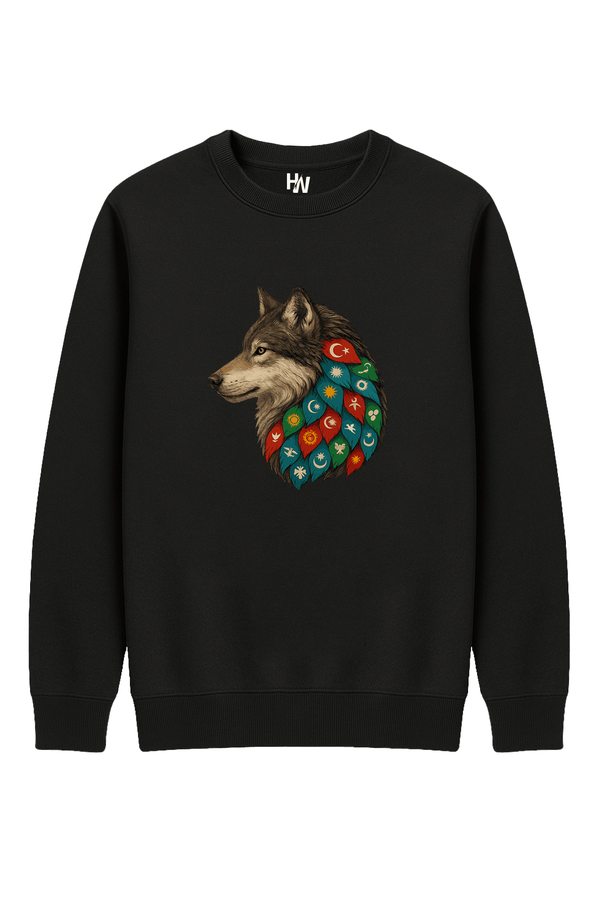 Kurt V3 Baskılı Sweatshirt