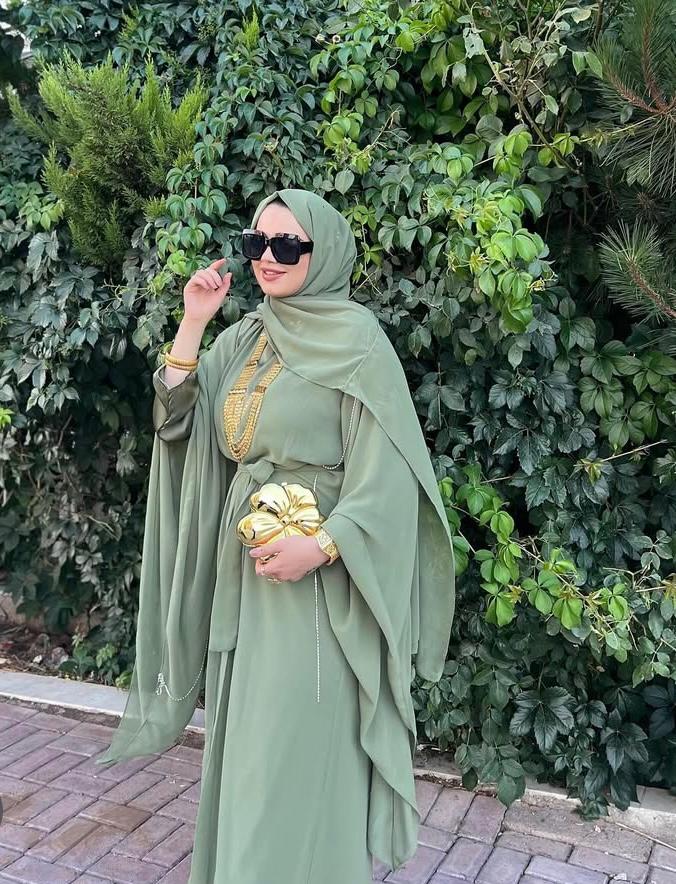 NİSVA ABAYA TAKIMI  - ÇAĞLA YEŞİLİ
