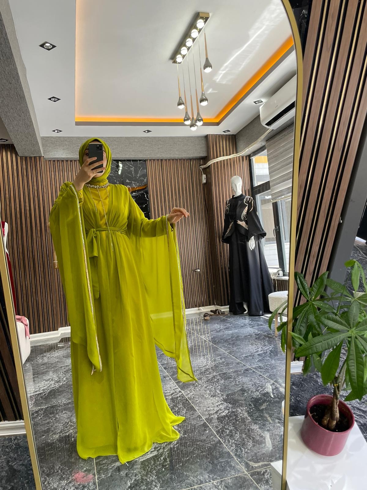 NİSVA ABİYE ABAYA TAKIMI