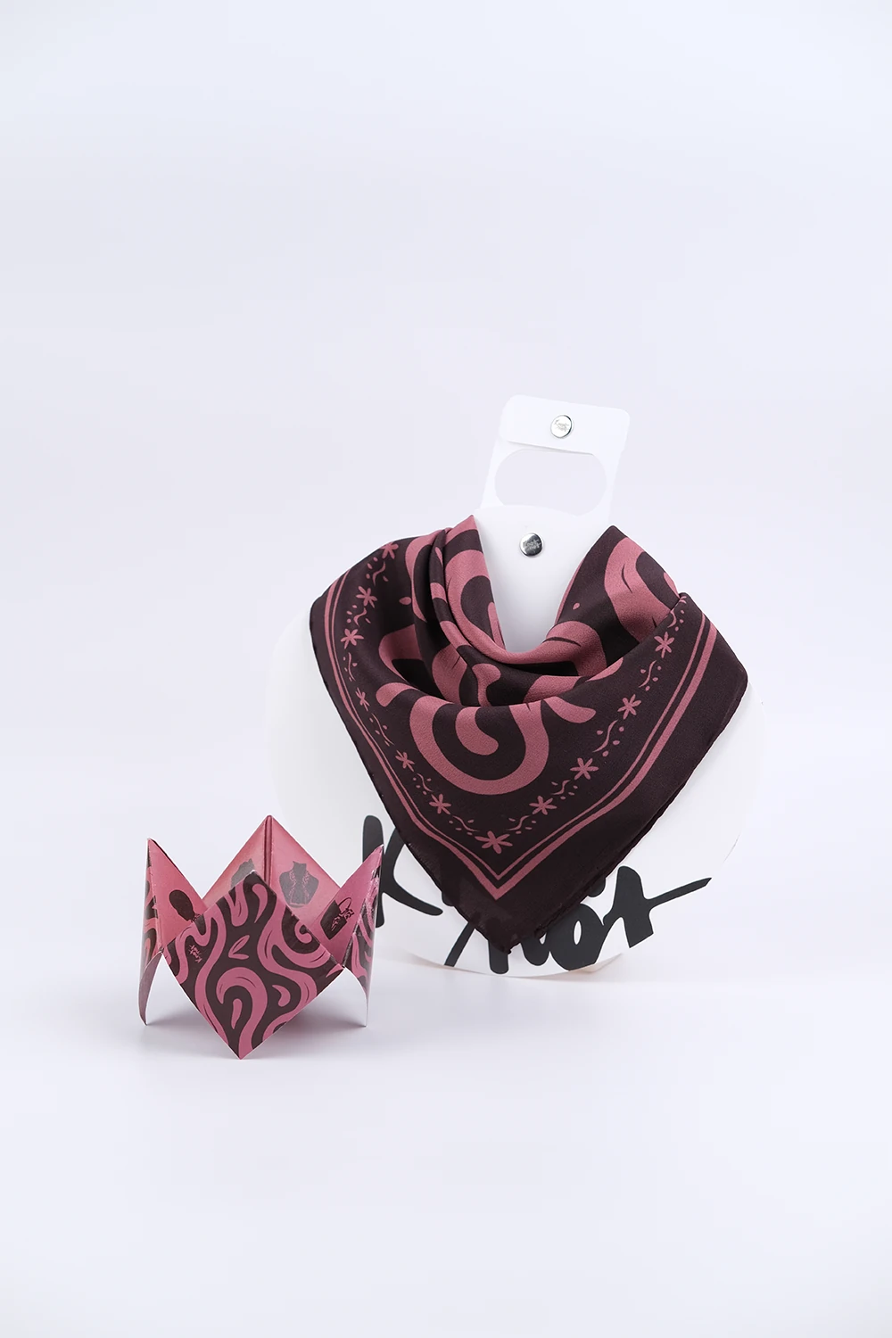 DESK TO DATE Silk Scarf