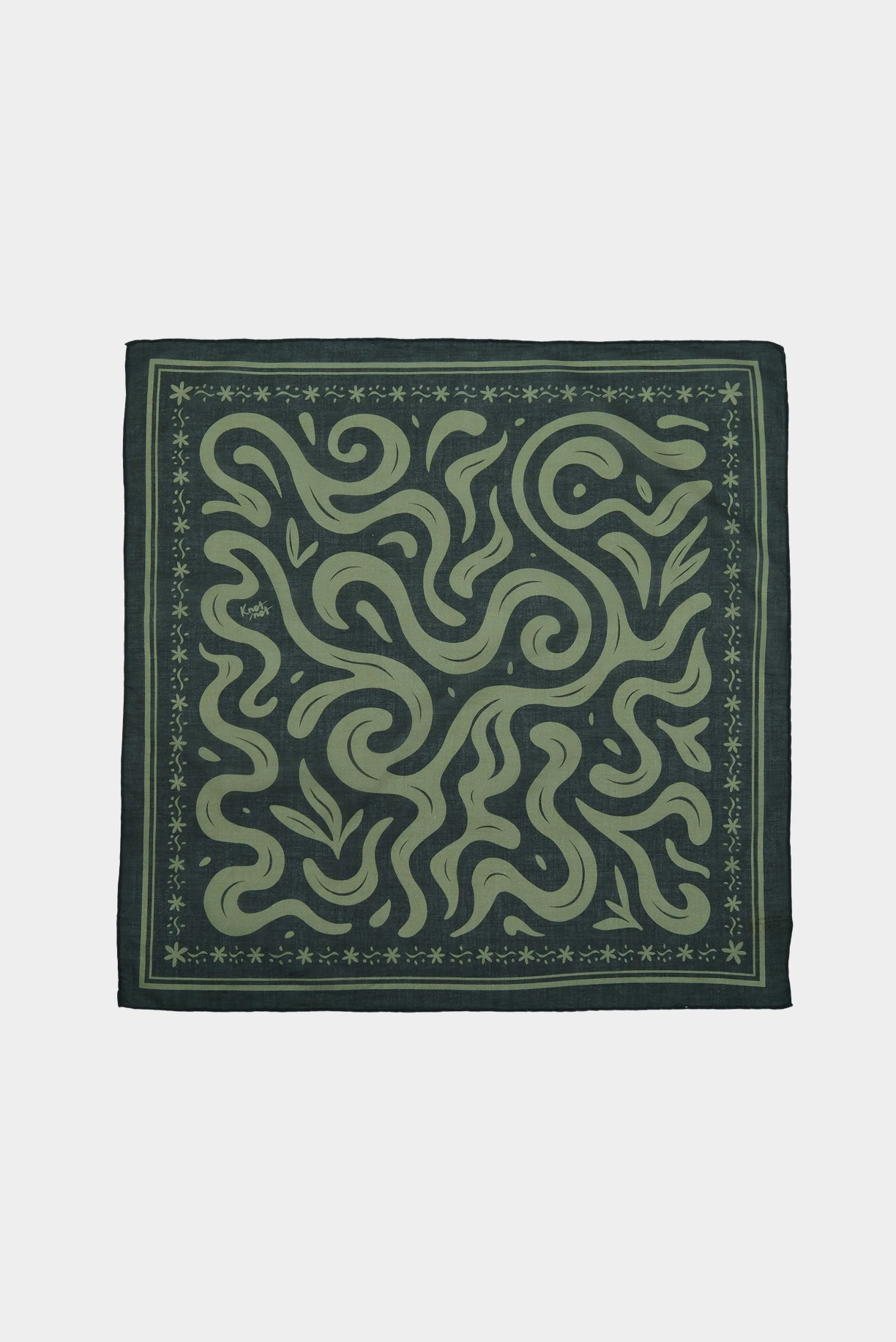 OLIVE ON TOP Cotton Bandana