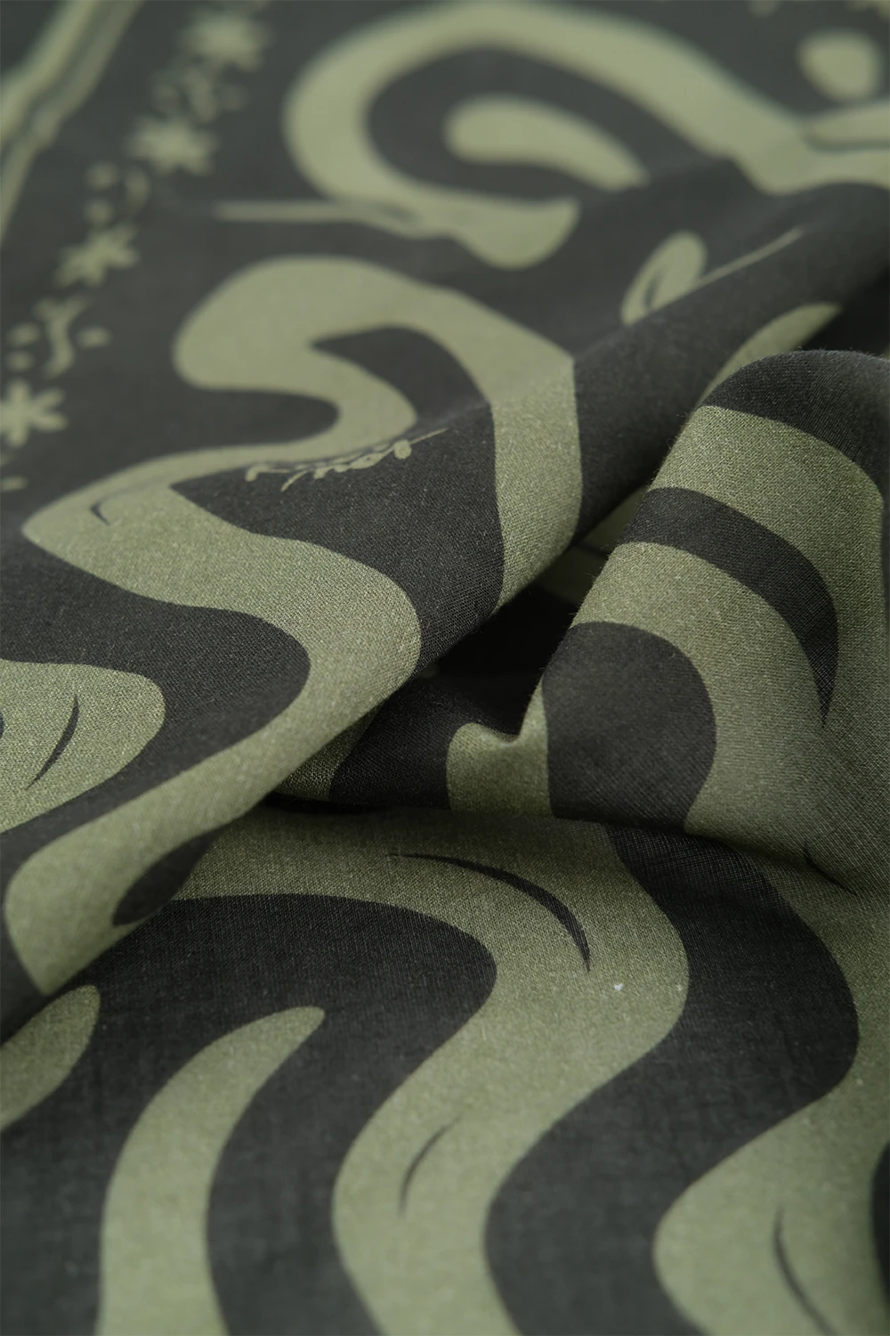 OLIVE ON TOP Cotton Bandana