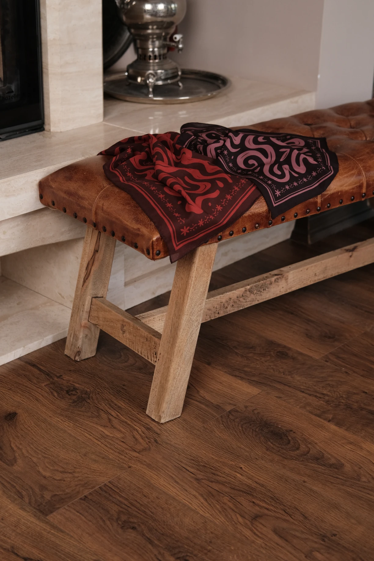 DESK TO DATE Silk Scarf