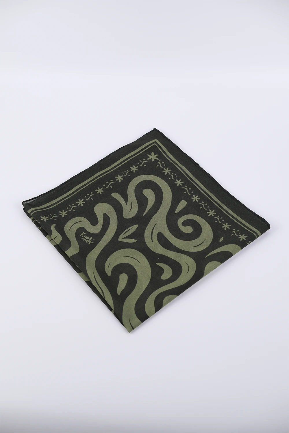 OLIVE ON TOP Cotton Bandana