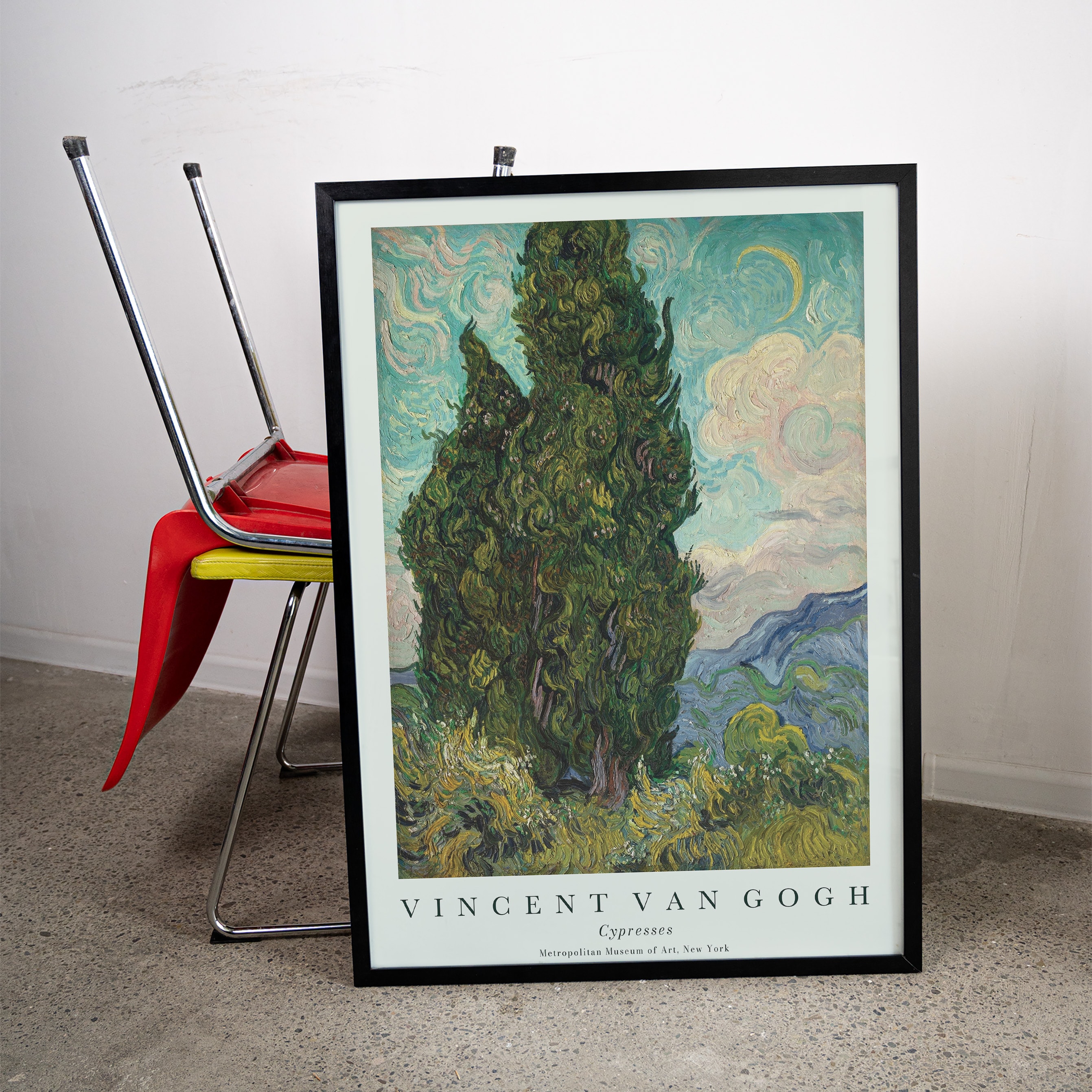 Vincent van Gogh - Cypresses