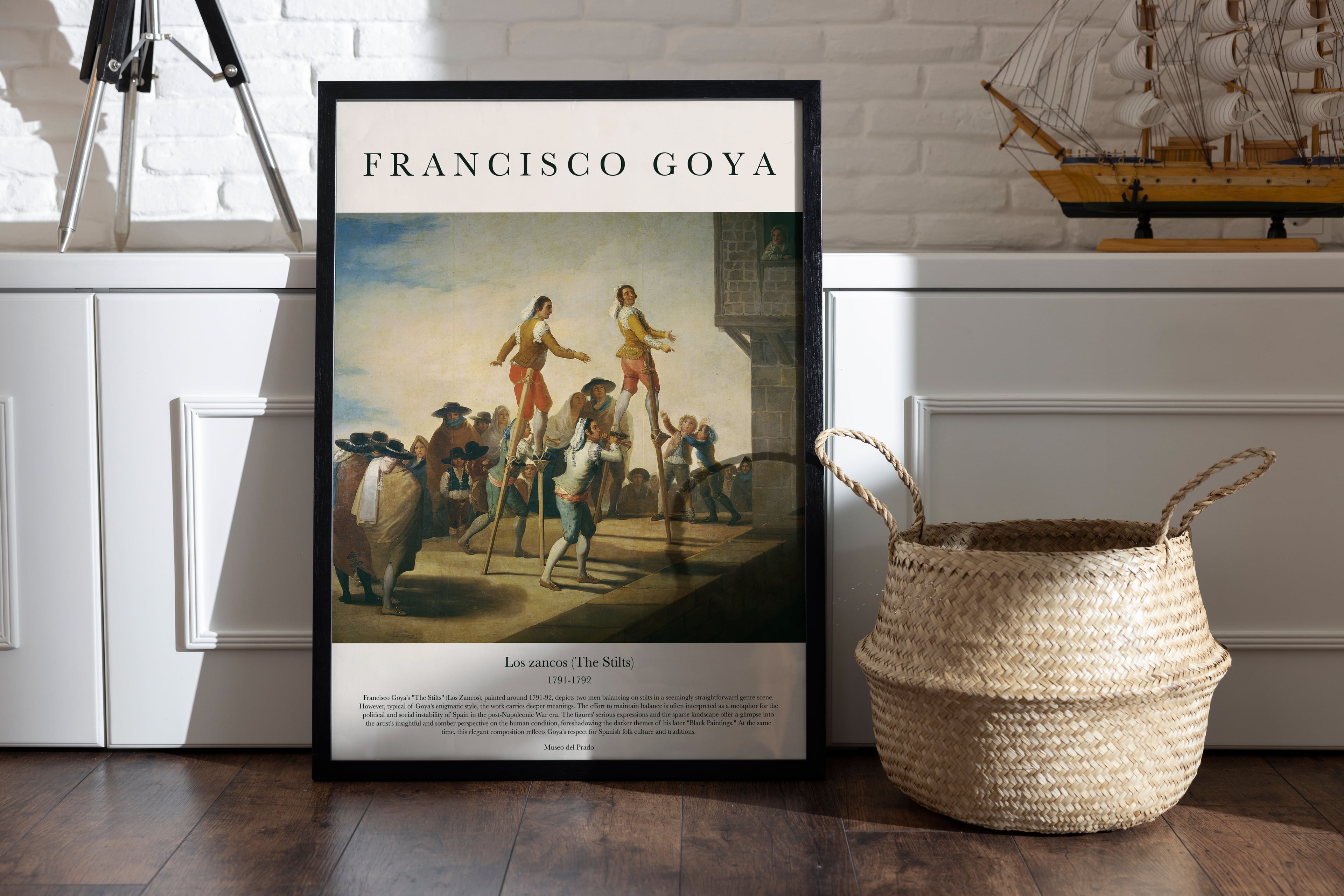 Goya - Los zancos (The Stilts)