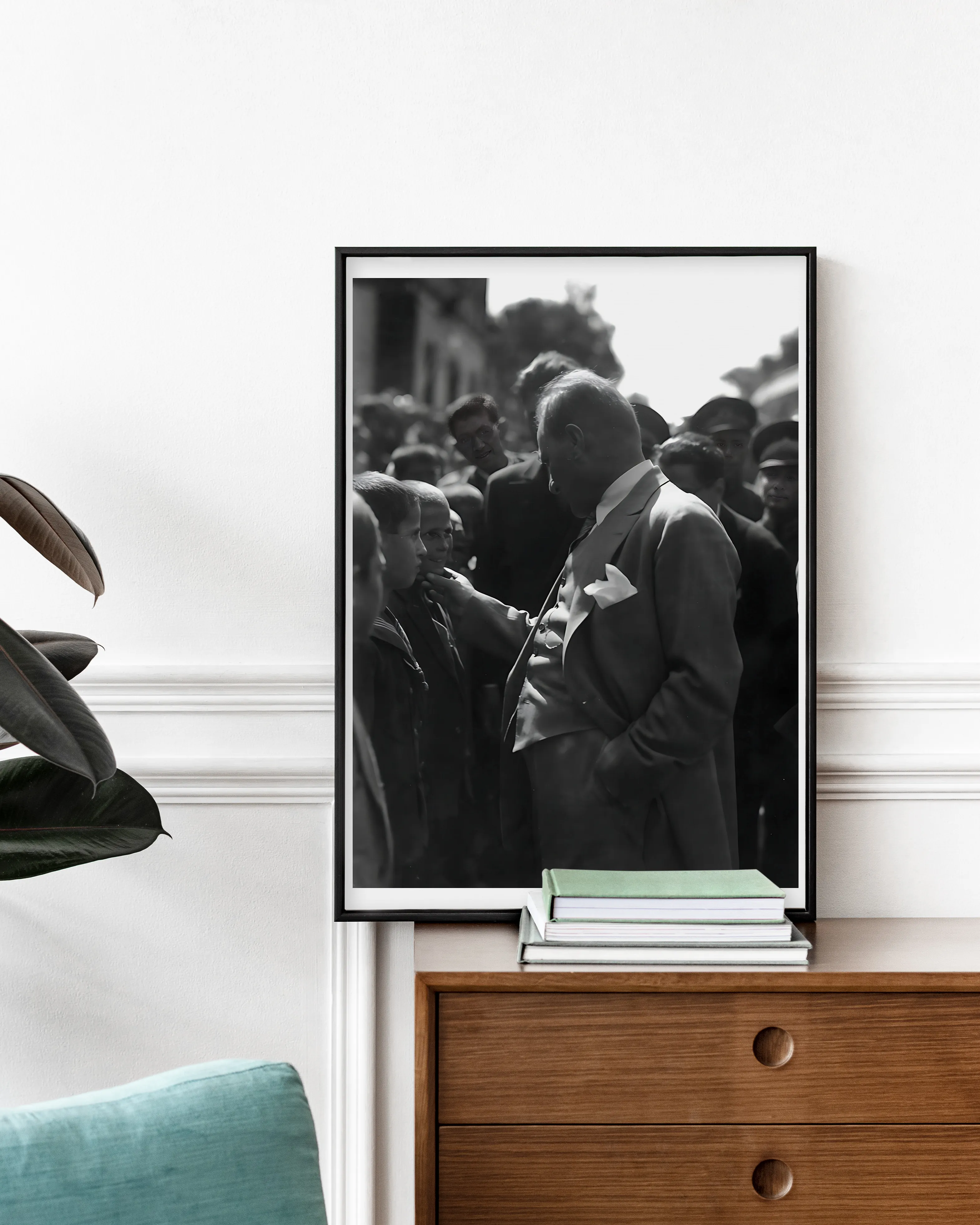 Atatürk ve Çocuk Poster