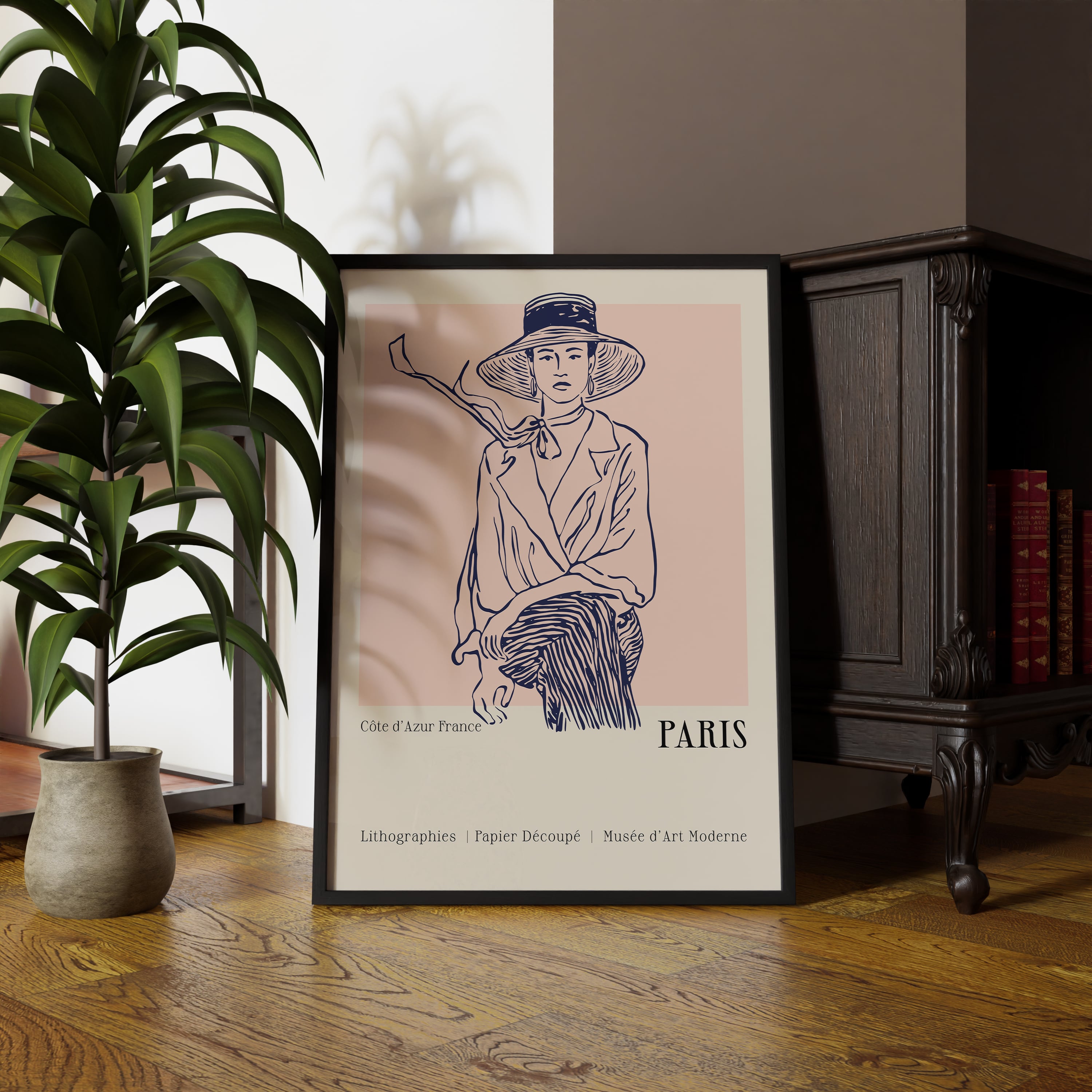 Paris No:45 Modern Sanat Posteri