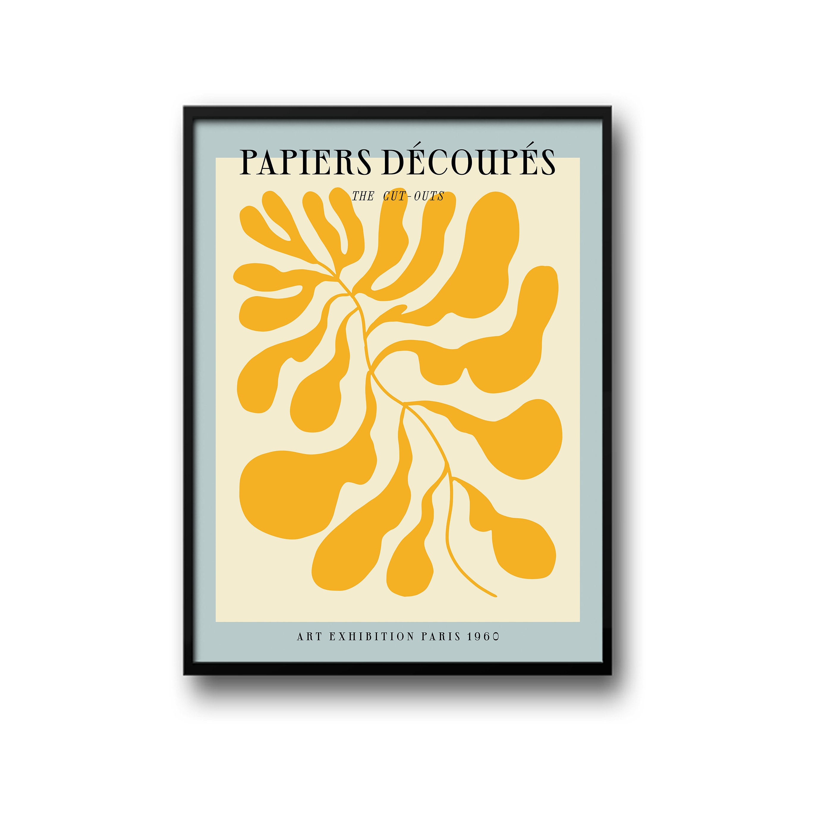 "Papers" Modern Sanat Posteri