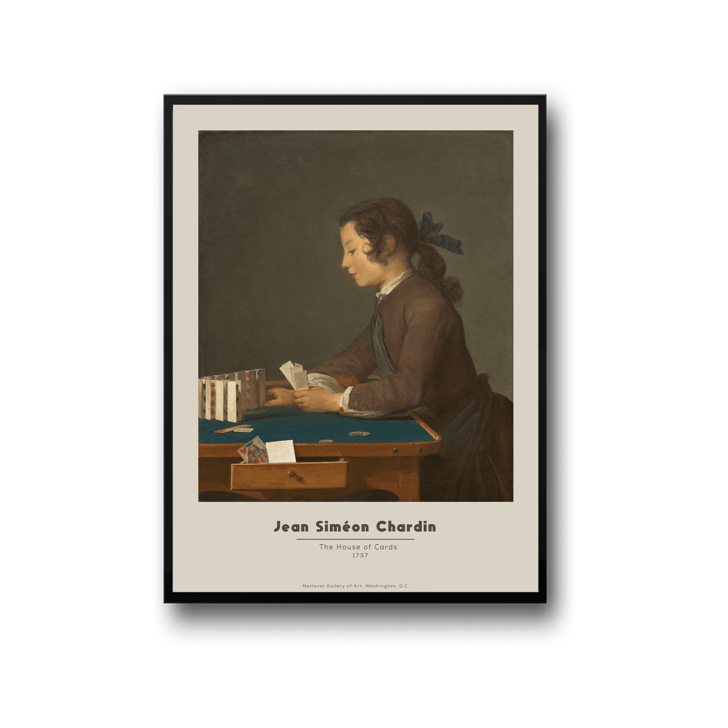 Jean Siméon Chardin - The House of Cards