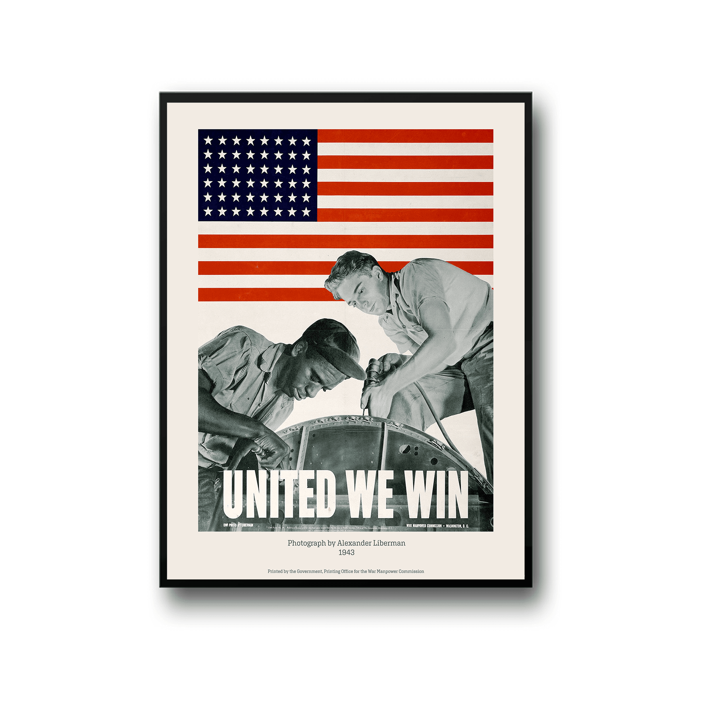 United We Win! - ABD Propaganda Posteri