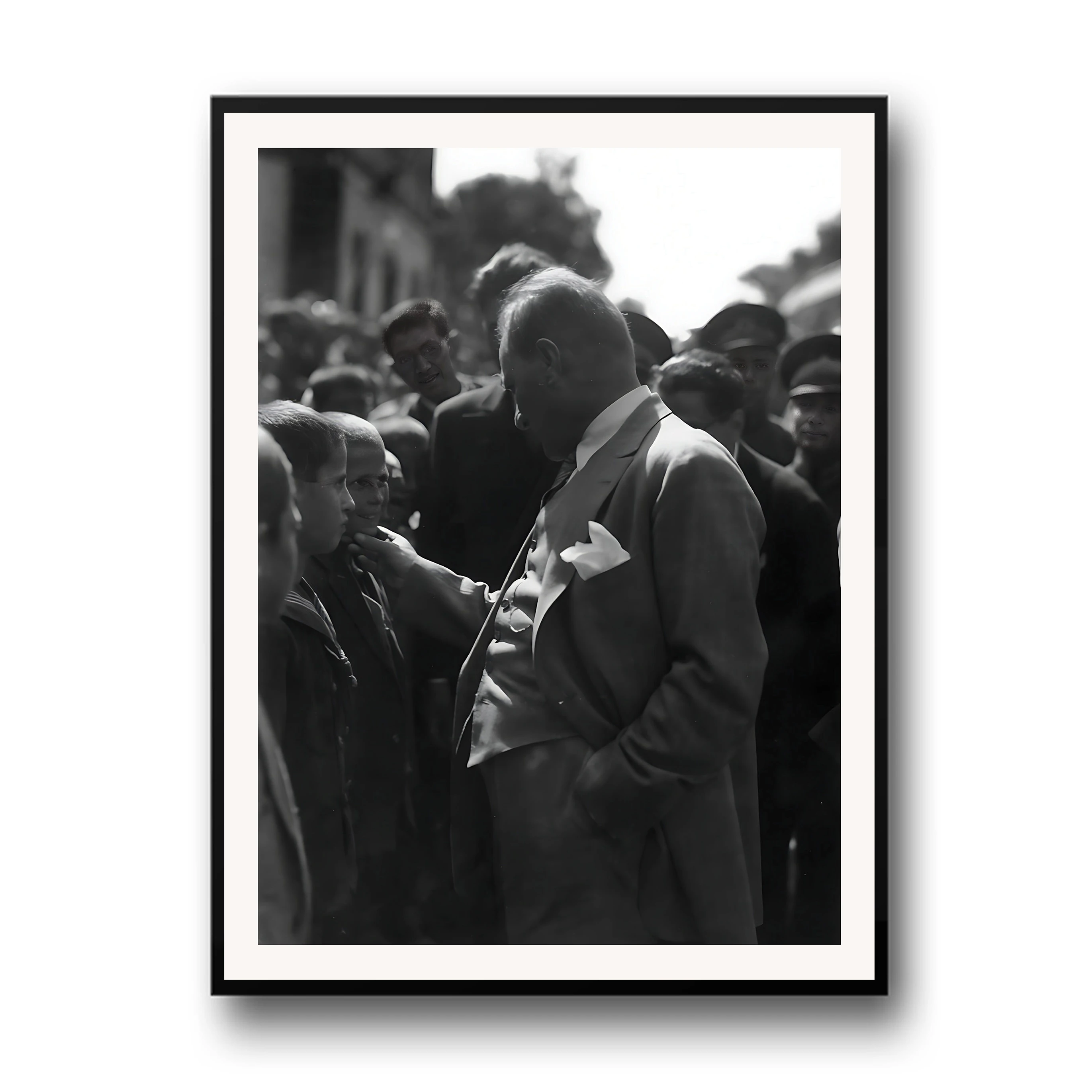 Atatürk ve Çocuk Poster