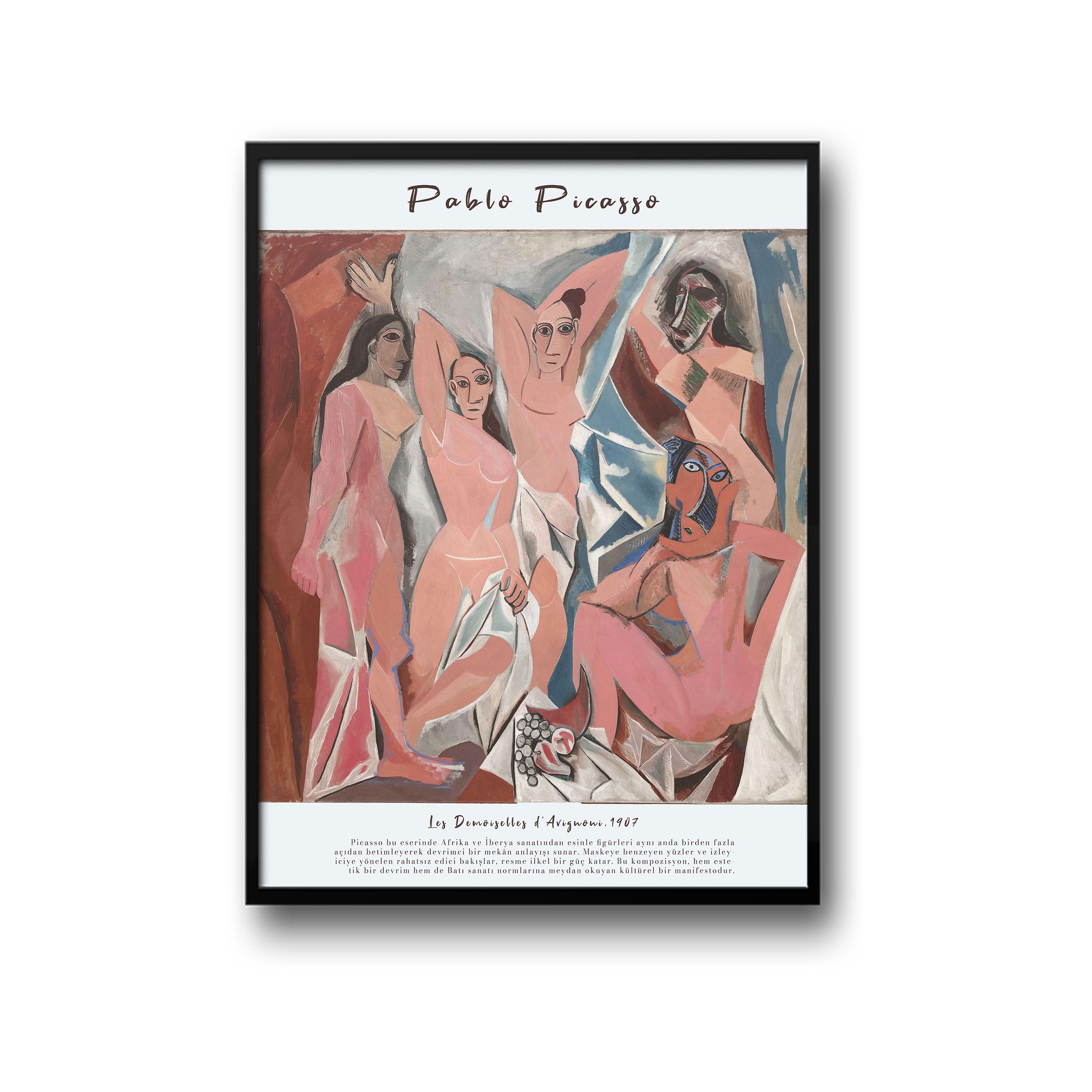 Picasso - Les Demoiselles d'Avignon, 1907