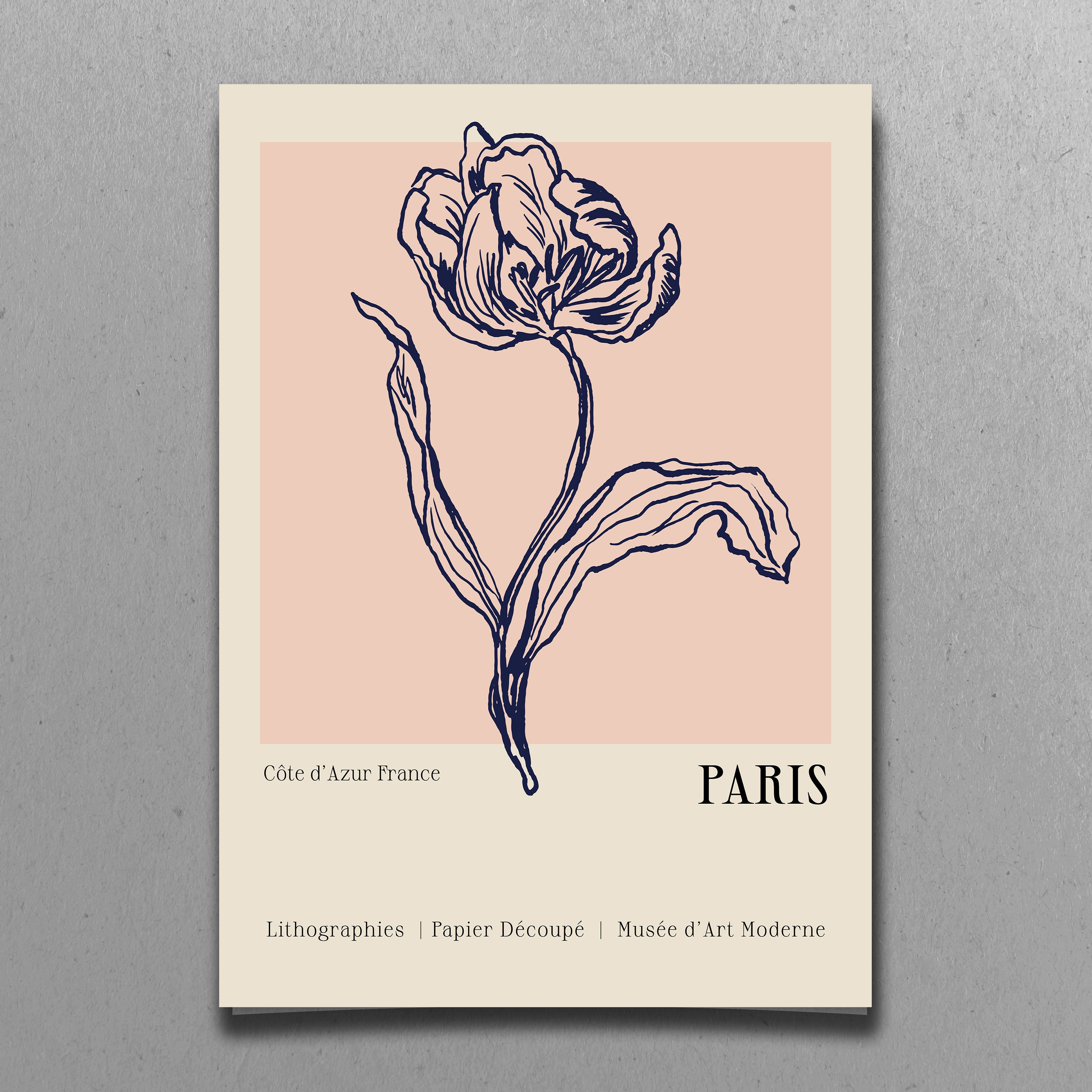 Paris No:46 Modern Sanat Posteri