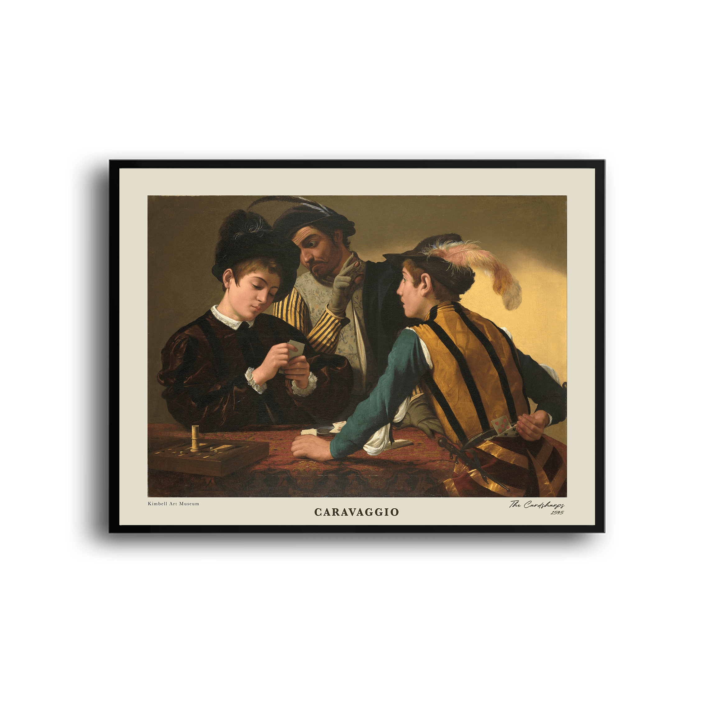 Caravaggio - The Cardsharps