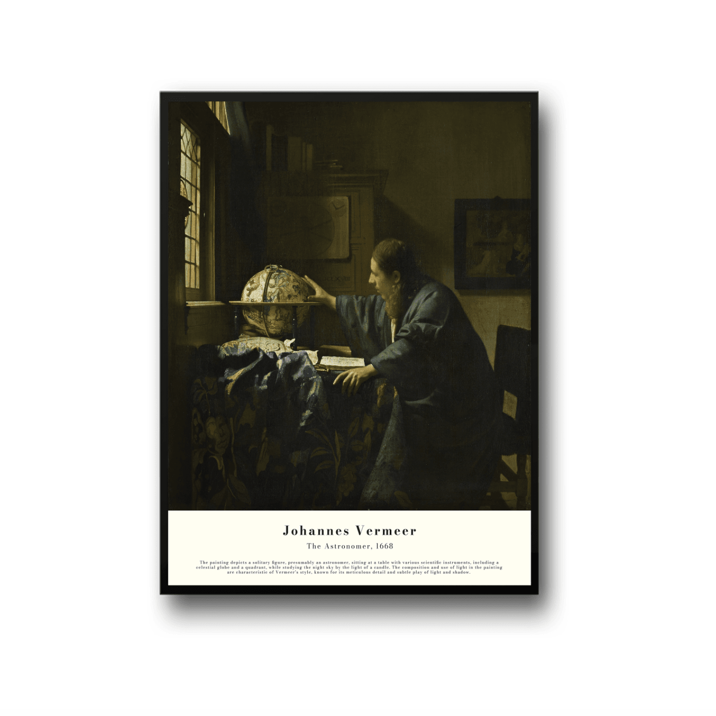 Johannes Vermeer - The Astronomer