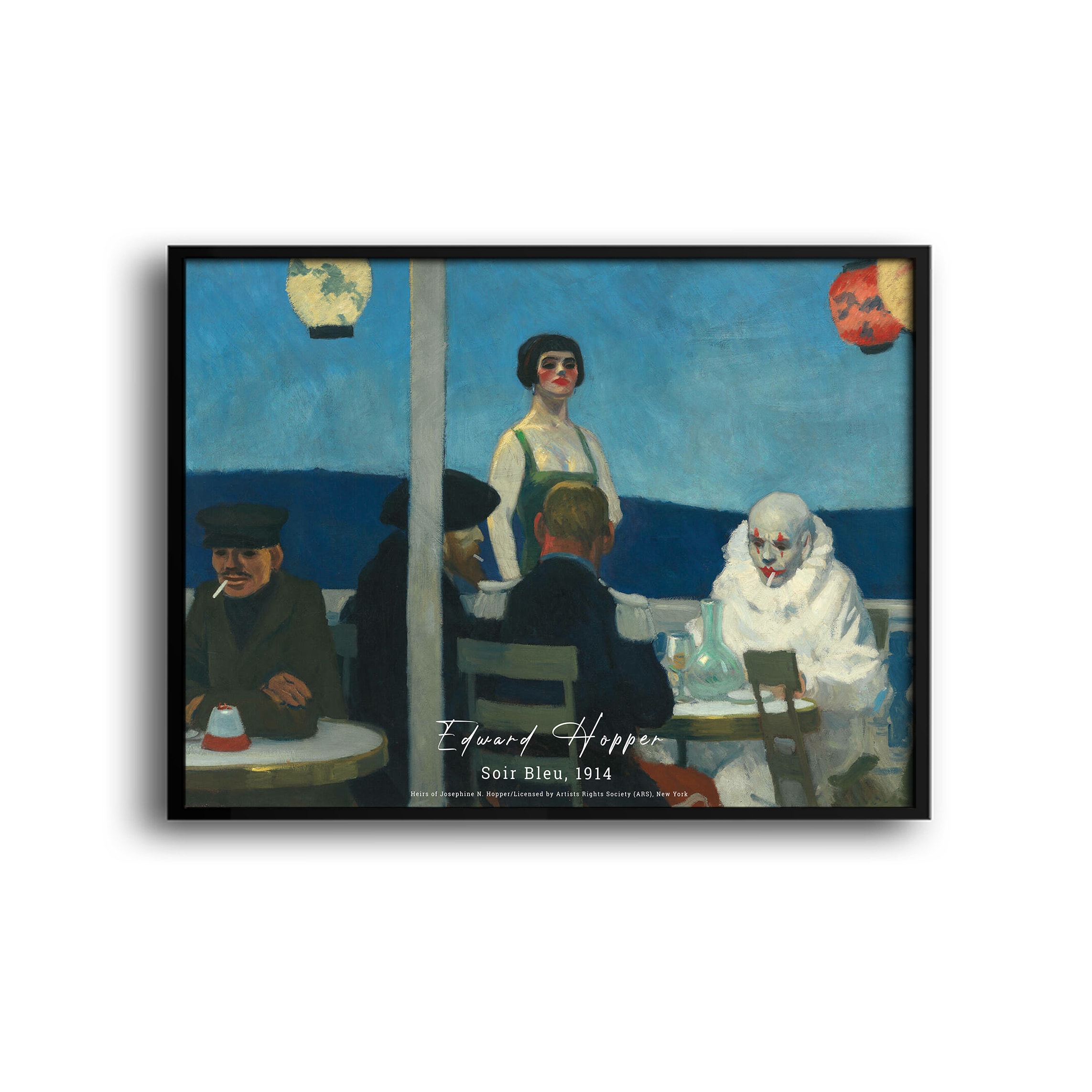 Edward Hopper - Soir Bleu