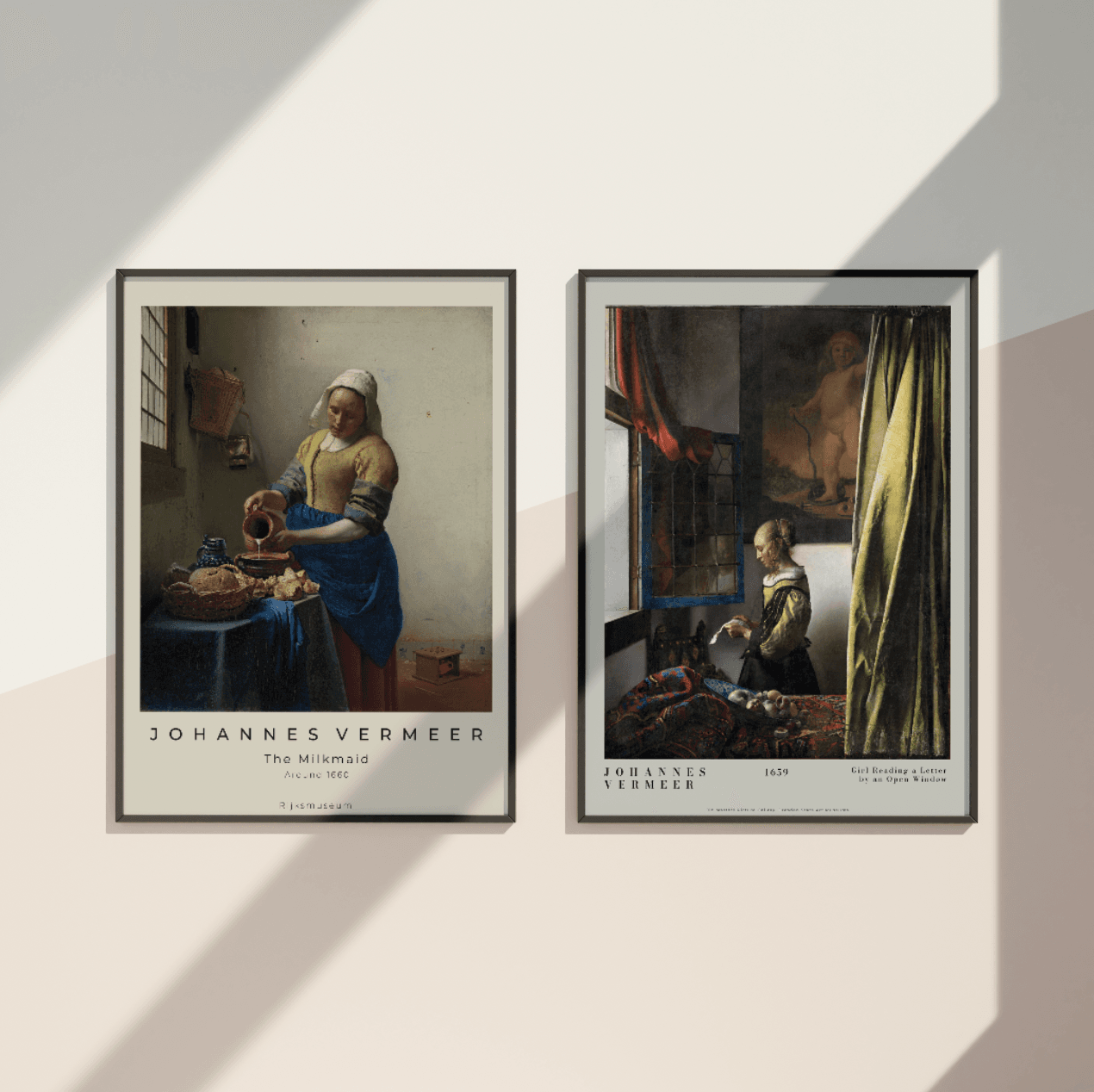 Johannes Vermeer İkili Set