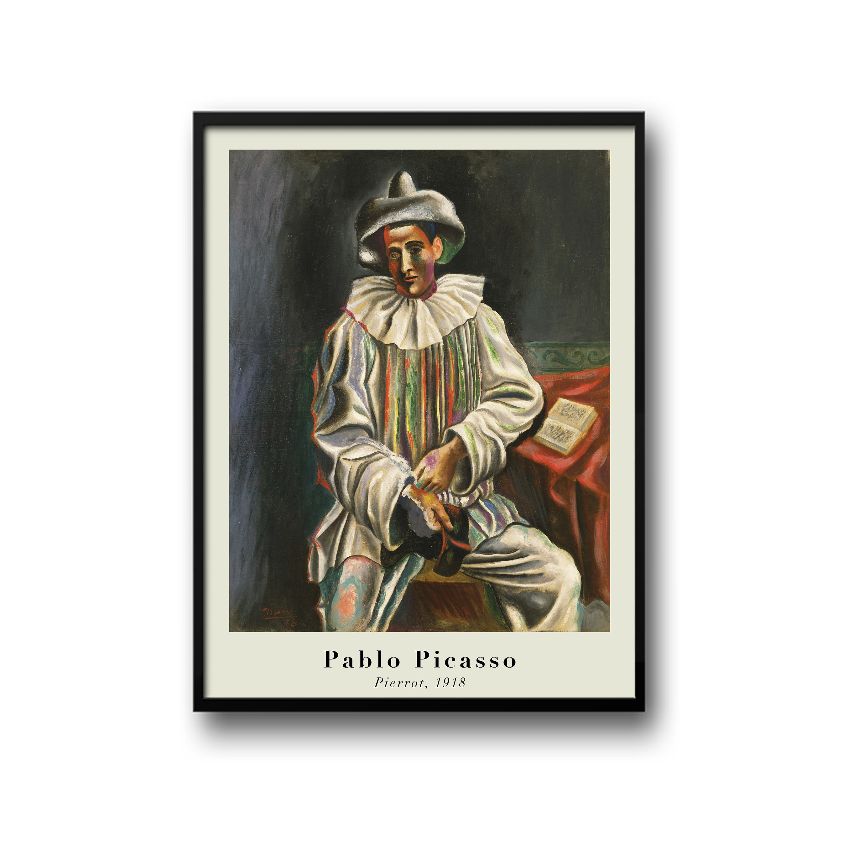 Pablo Picasso - Pierrot, 1918